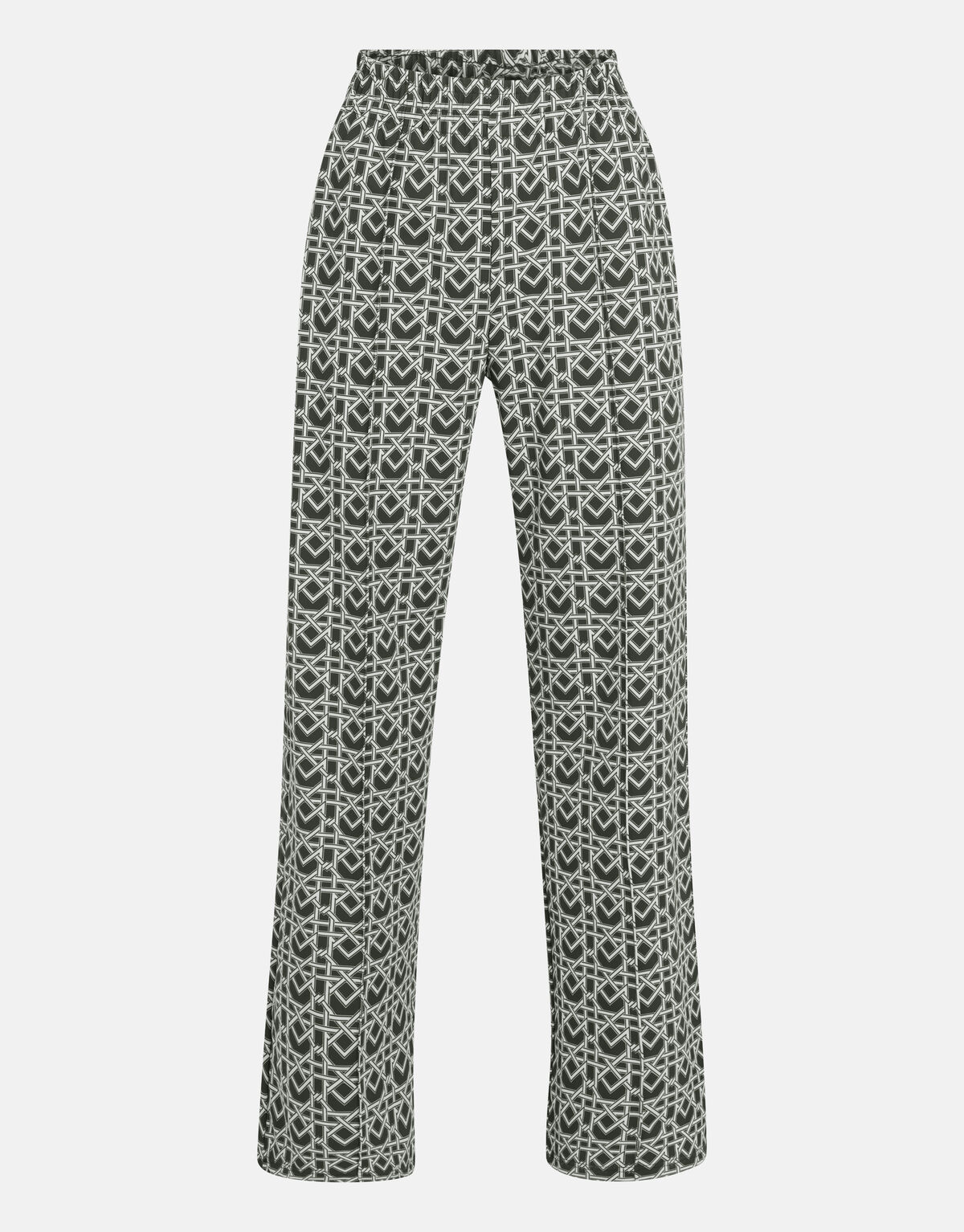 Travel Wide Leg Trousers Dunkelgrau SHOEBY WOMEN