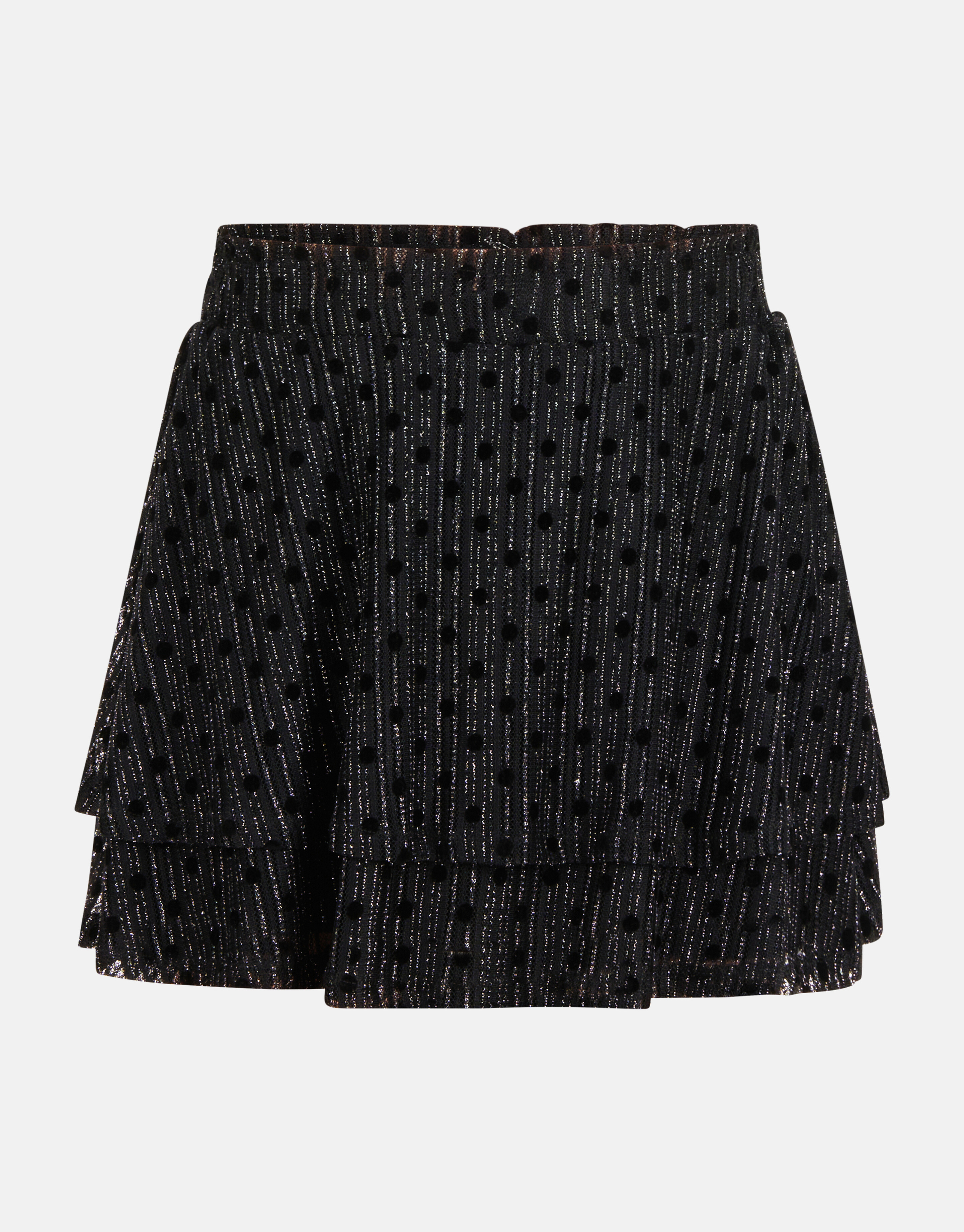 Glitter Mesh Rock Schwarz SHOEBY GIRLS