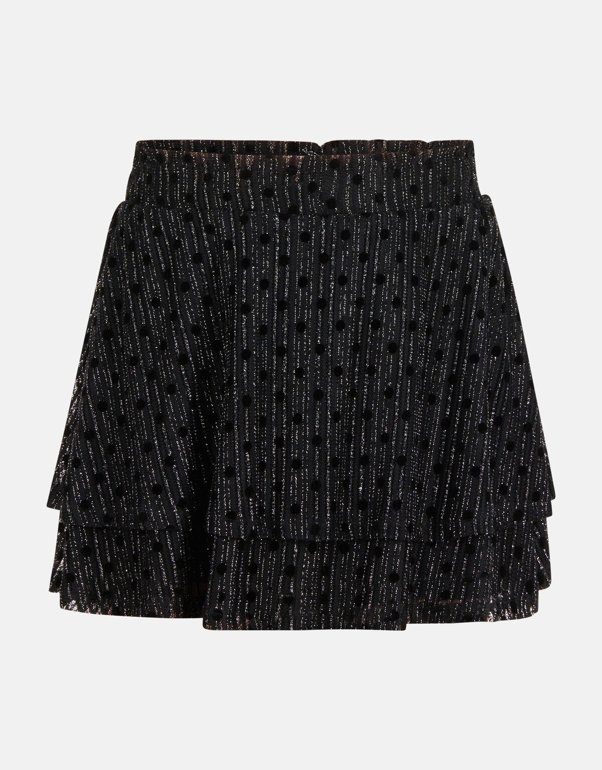 Glitter Mesh Rock Schwarz SHOEBY GIRLS
