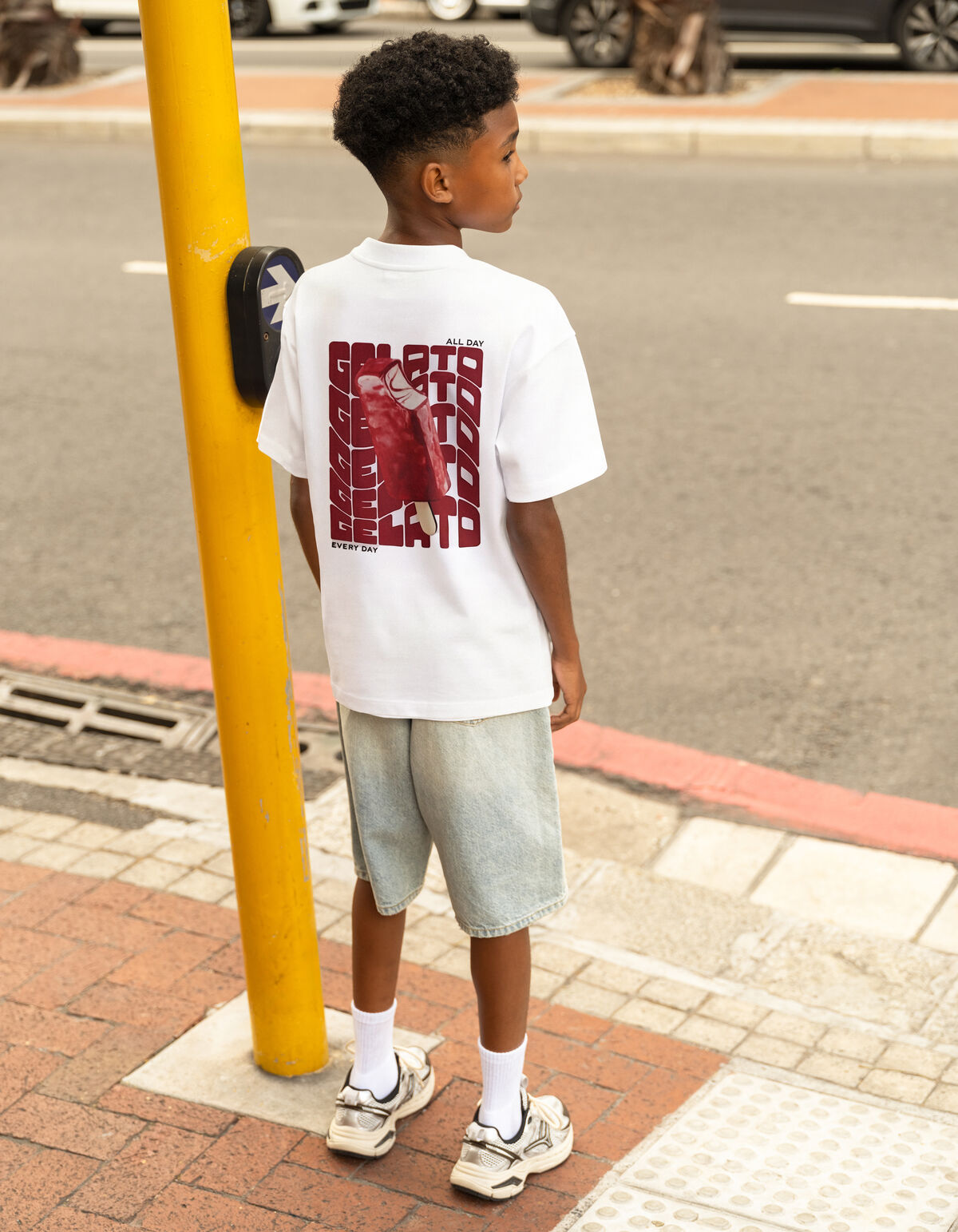 Baggy Fit Shorts gebleicht SHOEBY BOYS