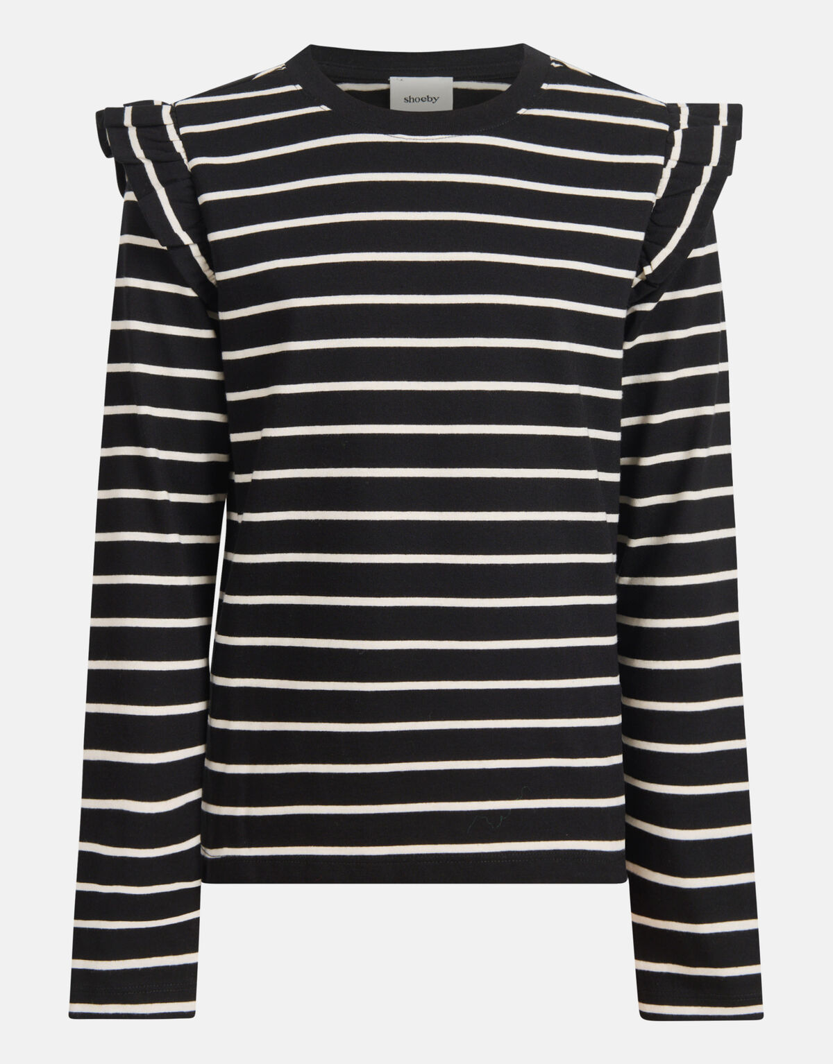 Gestreiftes Longsleeve Schwarz SHOEBY GIRLS