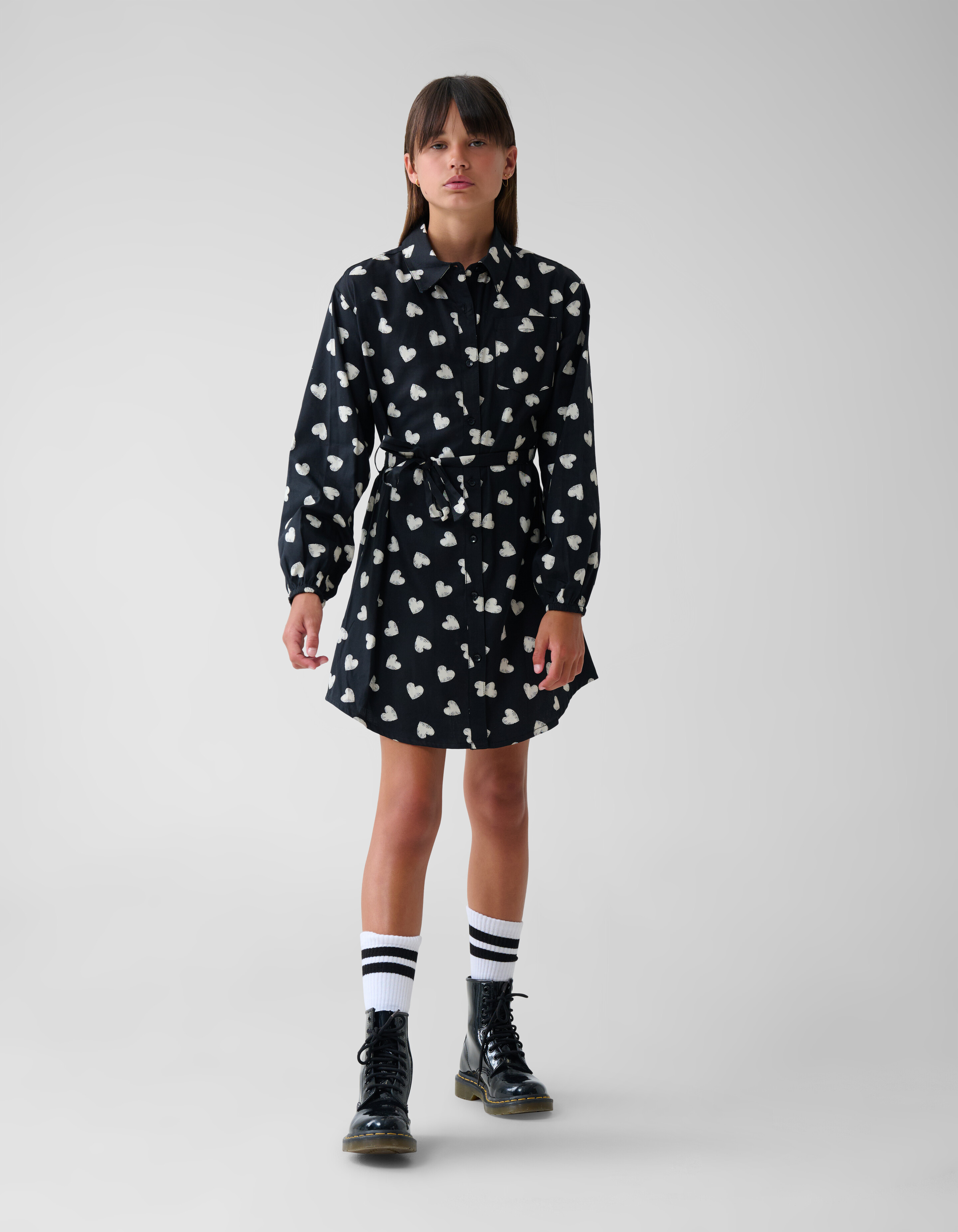 Herzkleid Schwarz SHOEBY GIRLS