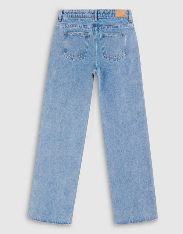 Strass Straight Fit Jeans Dunkelblau SHOEBY GIRLS