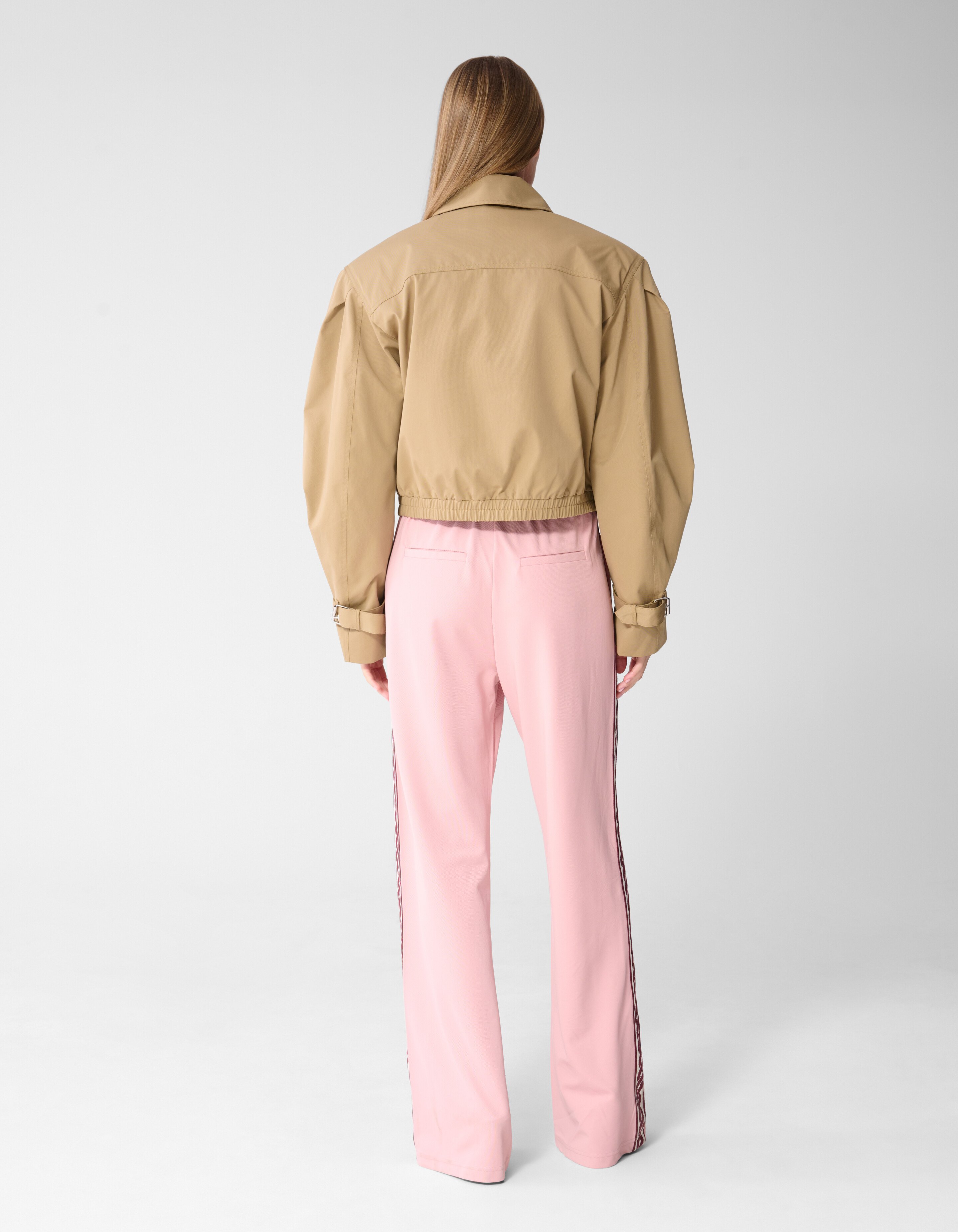 Swirl Weit geschnittene Hose Rosa SHOEBY WOMEN