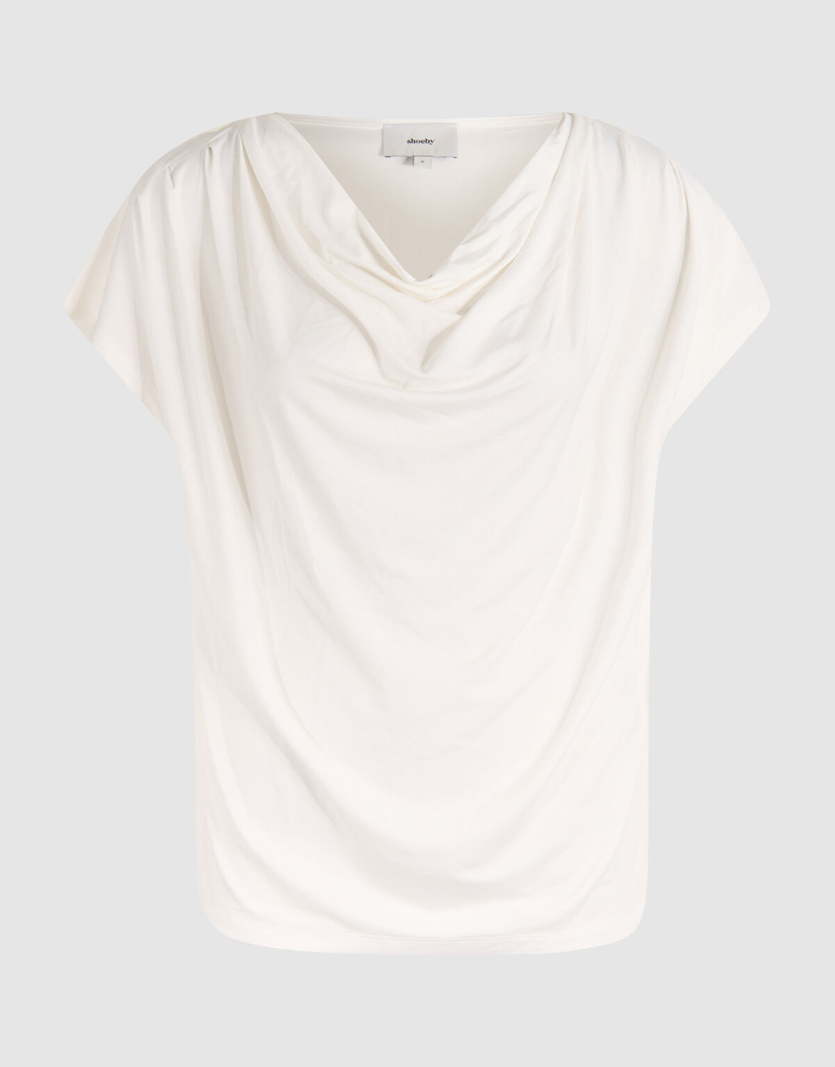 Drapiertes Top Off White SHOEBY WOMEN