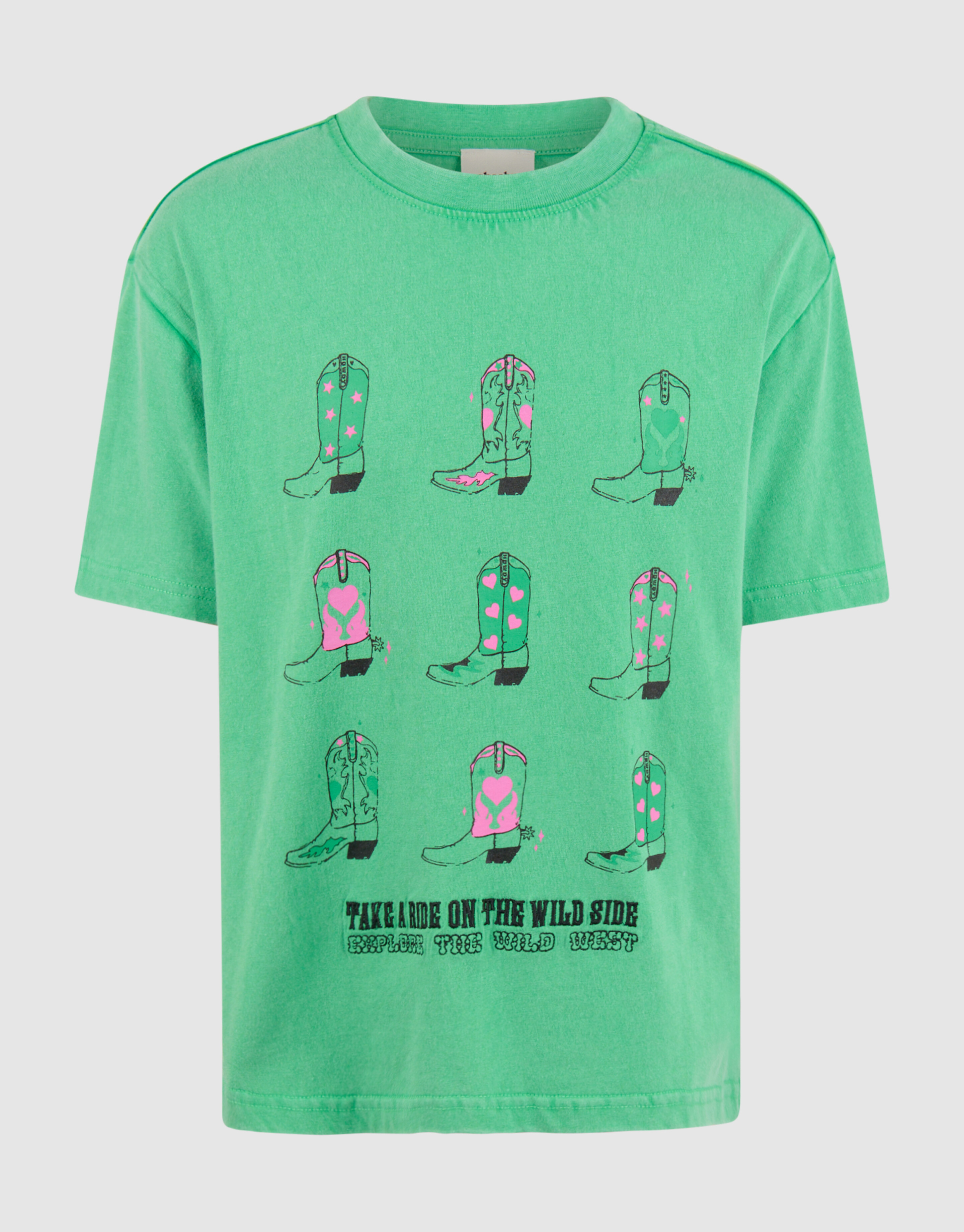 Kunstwerk T-shirt Grün SHOEBY GIRLS