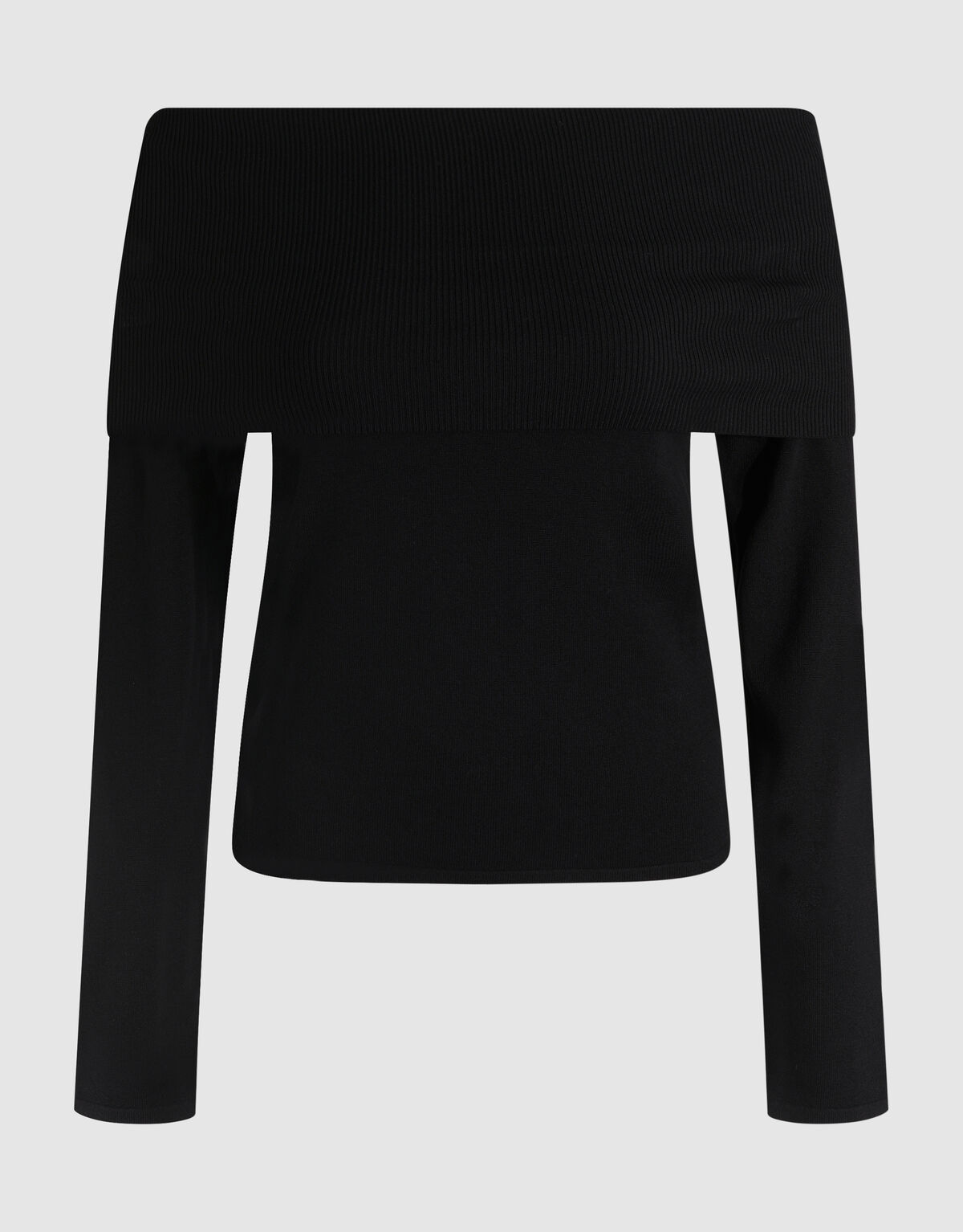 Schulterfreie Pullover Schwarz SHOEBY WOMEN