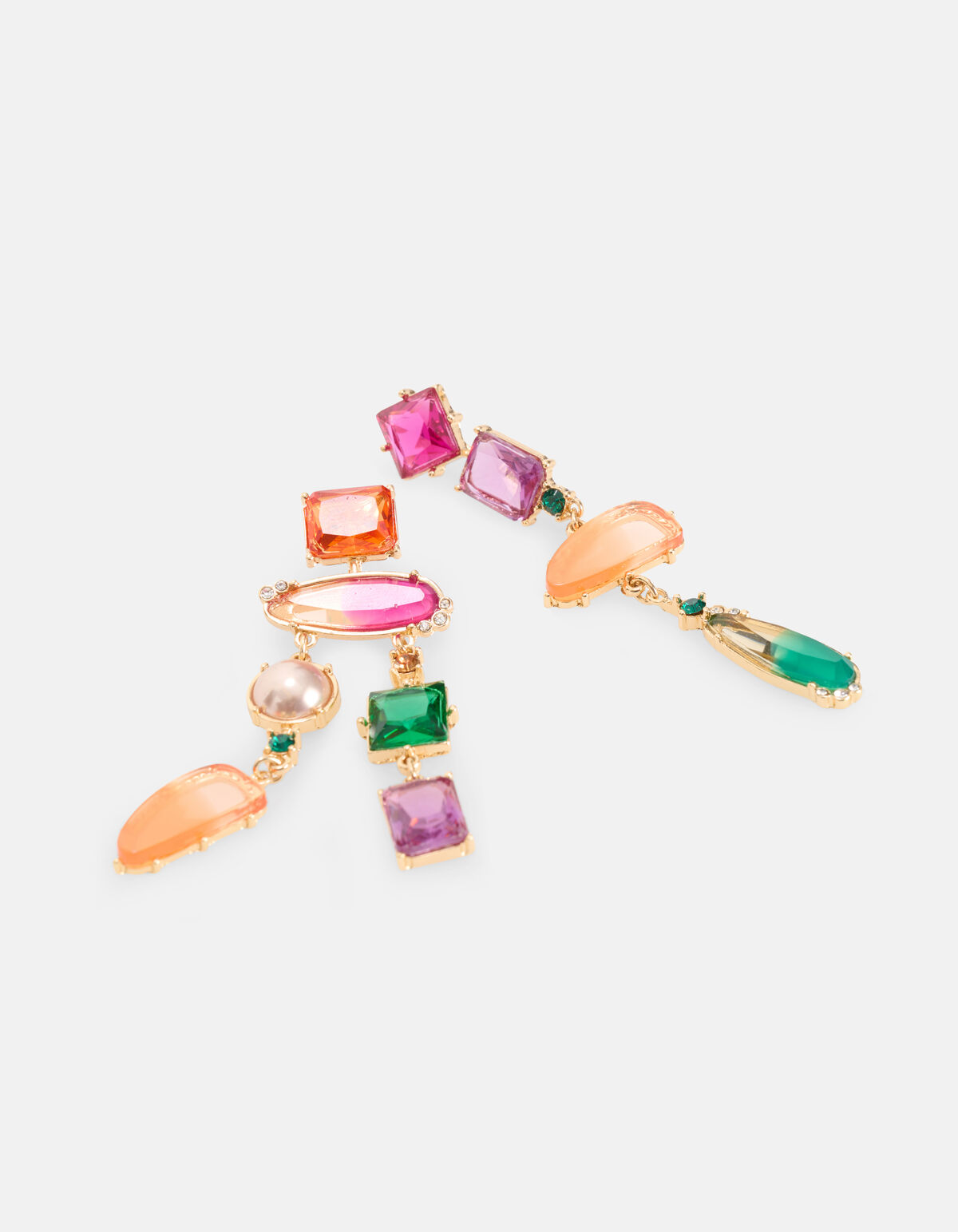 Verschiedene Ohrringe Rosa SHOEBY ACCESSOIRES
