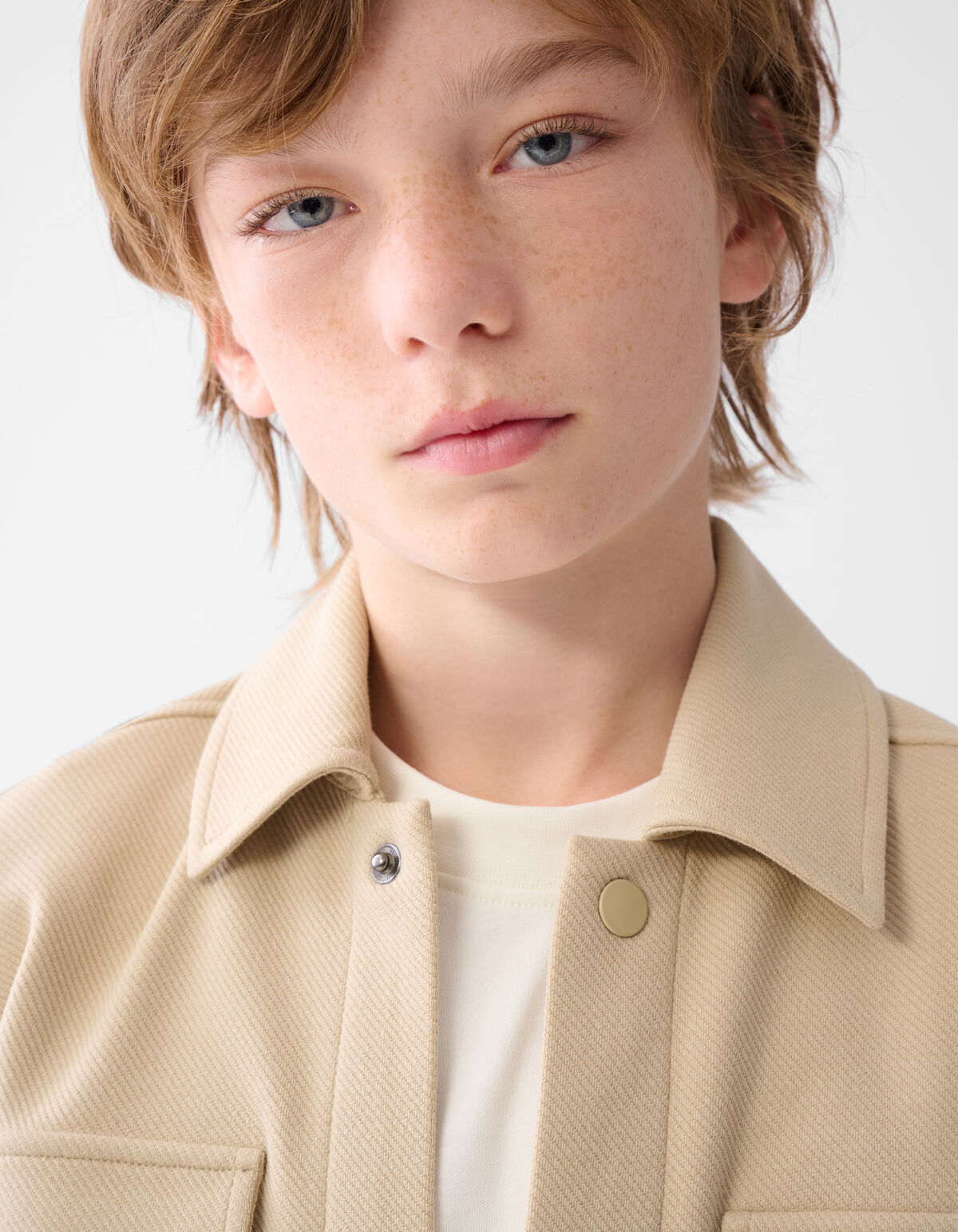 Pocket Overshirt Zand SHOEBY BOYS