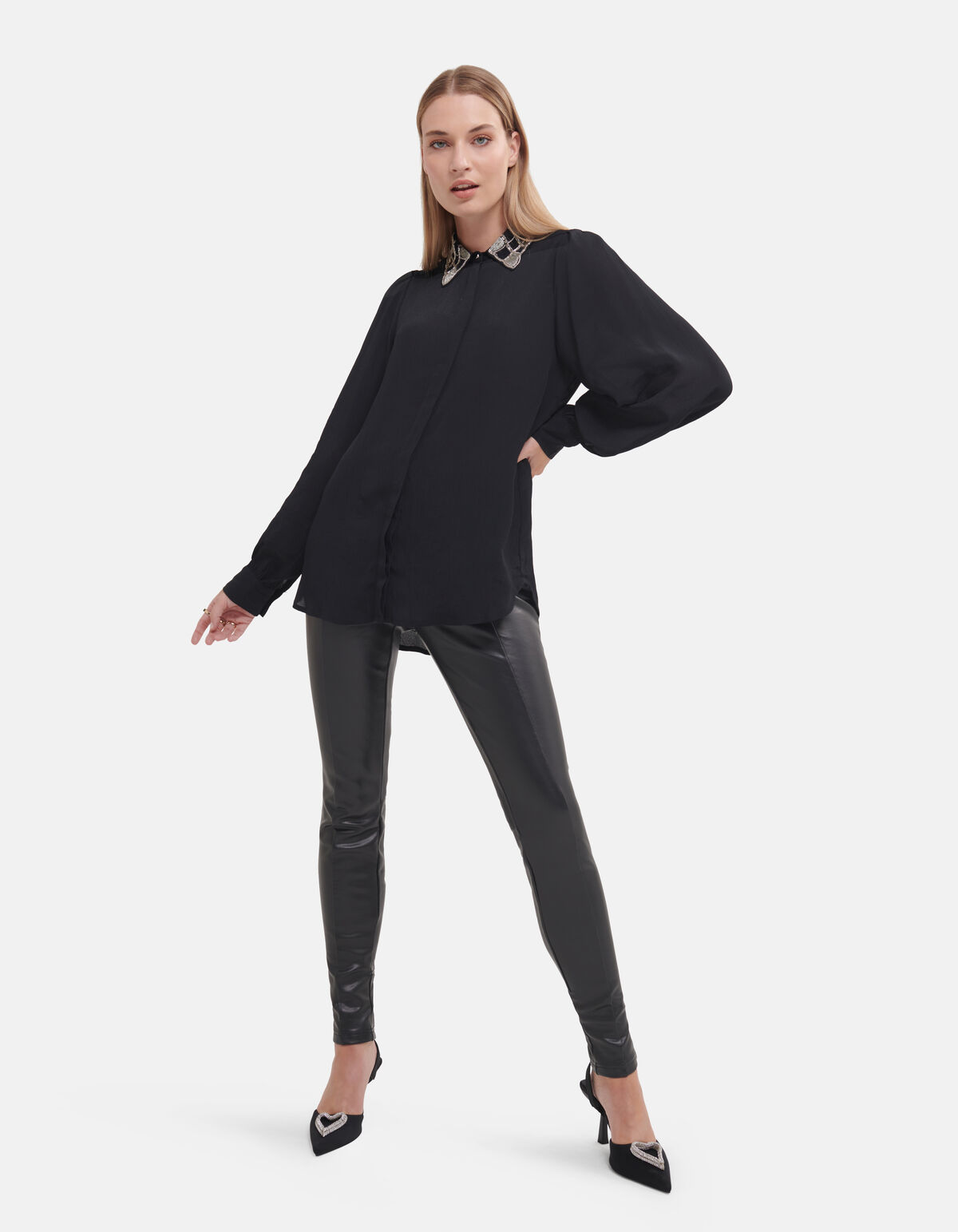 Vegane Lederhosen Schwarz SHOEBY WOMEN