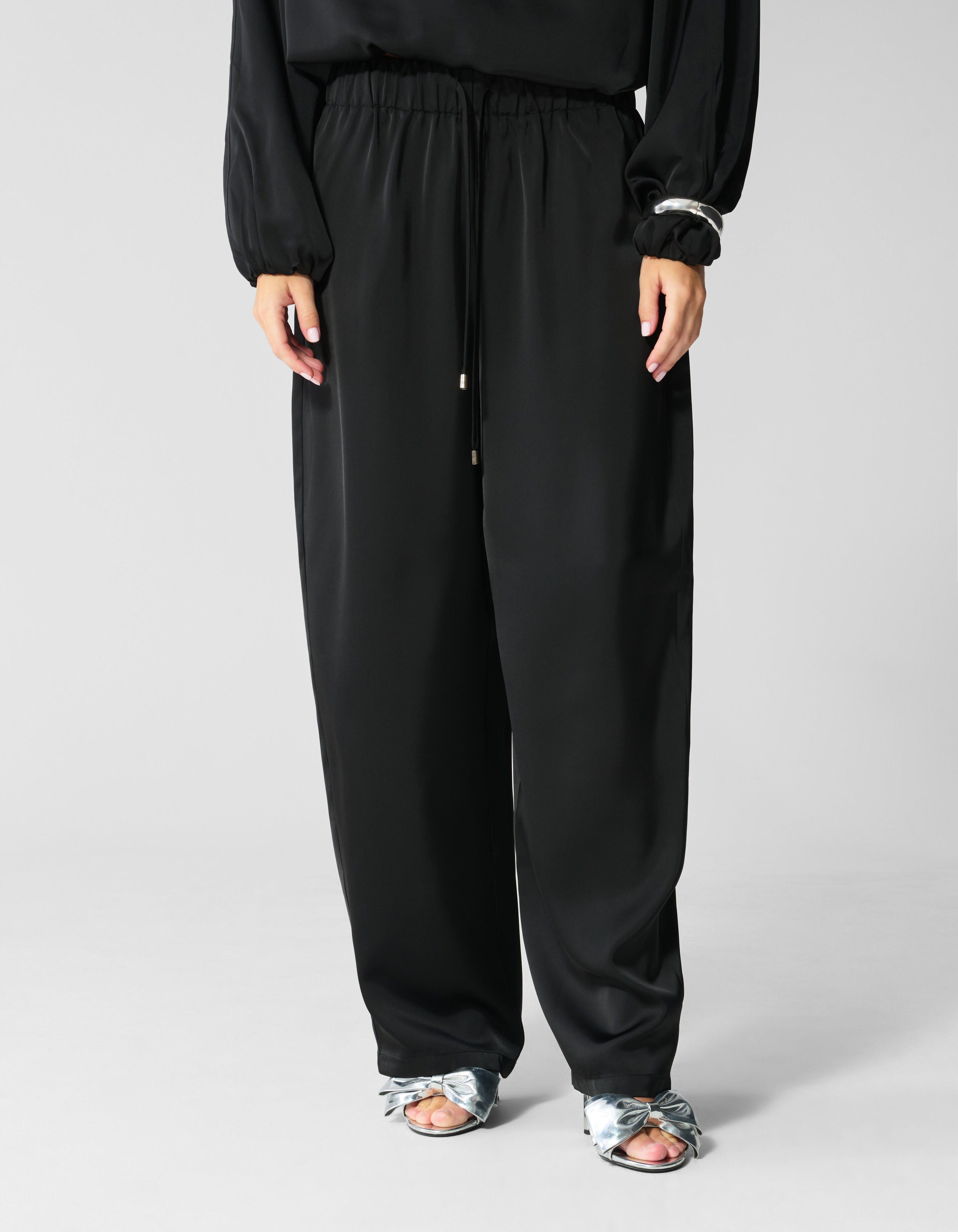 Satinhose Schwarz SHOEBY WOMEN