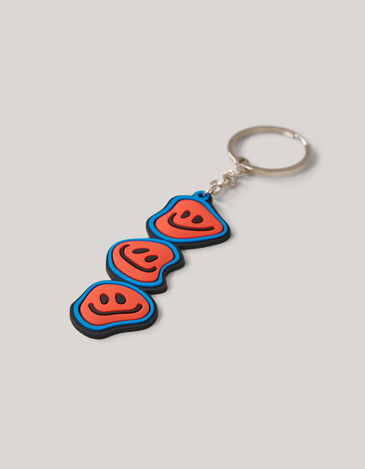 Smiley Schlüsselanhänger Blau SHOEBY ACCESSOIRES