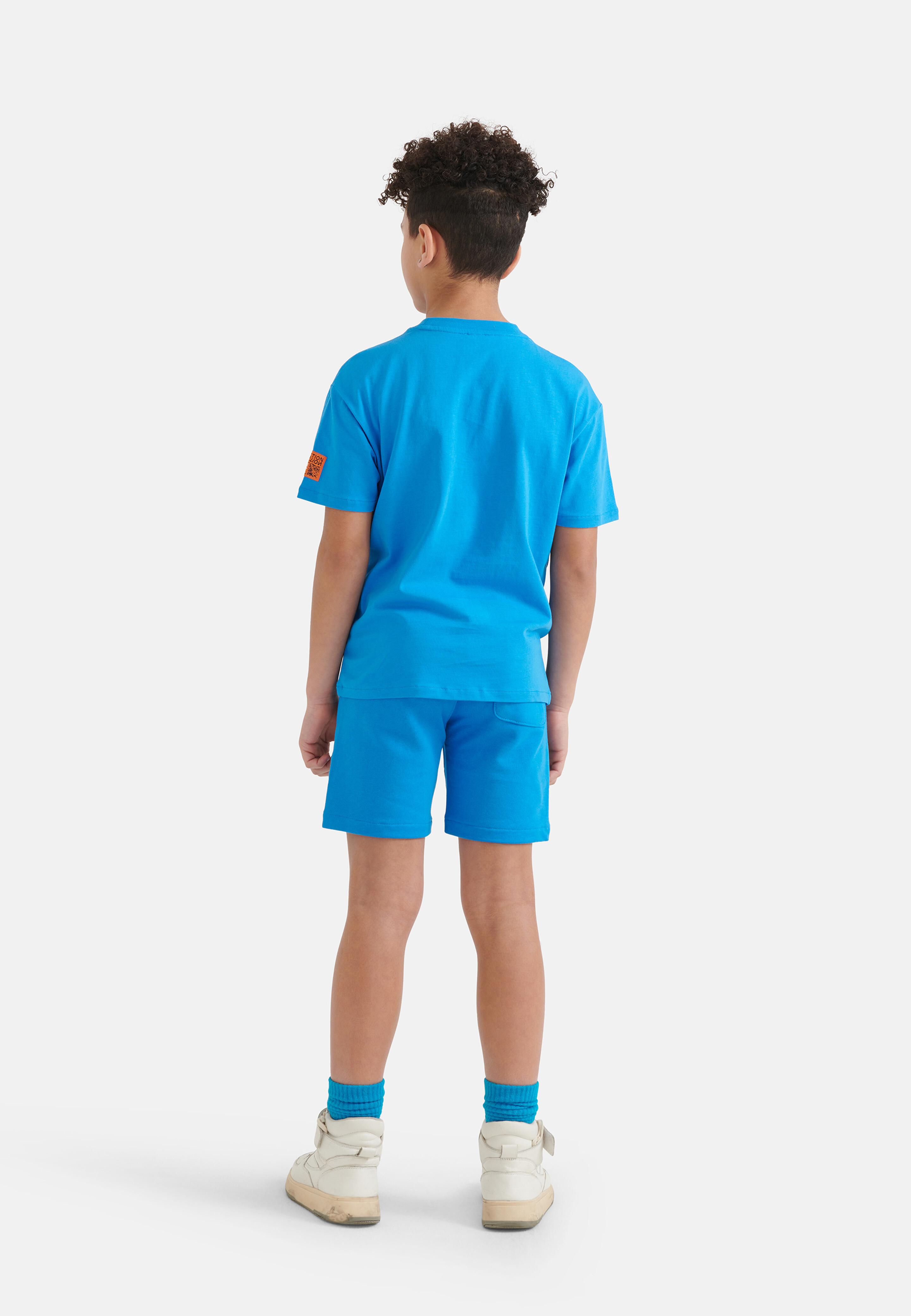 Bedruckte Shorts blau SHOEBY BOYS
