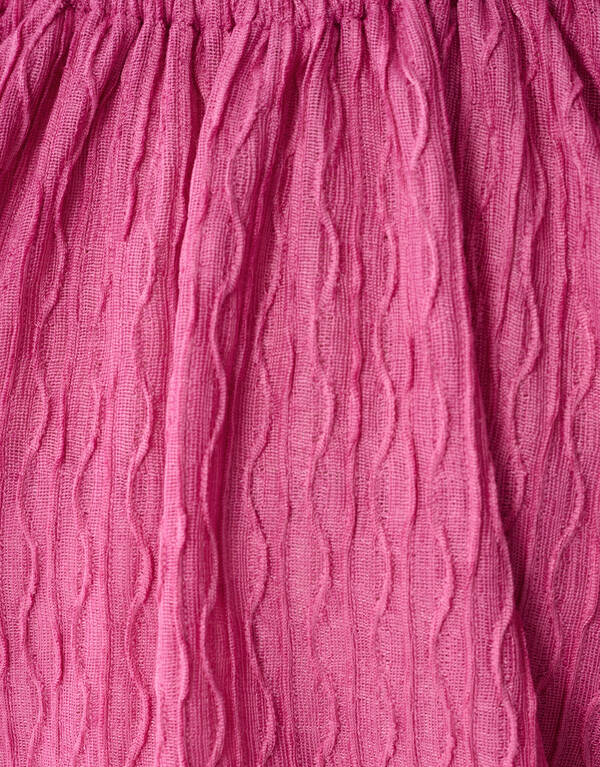 Wellenstruktur Top Pink SHOEBY GIRLS