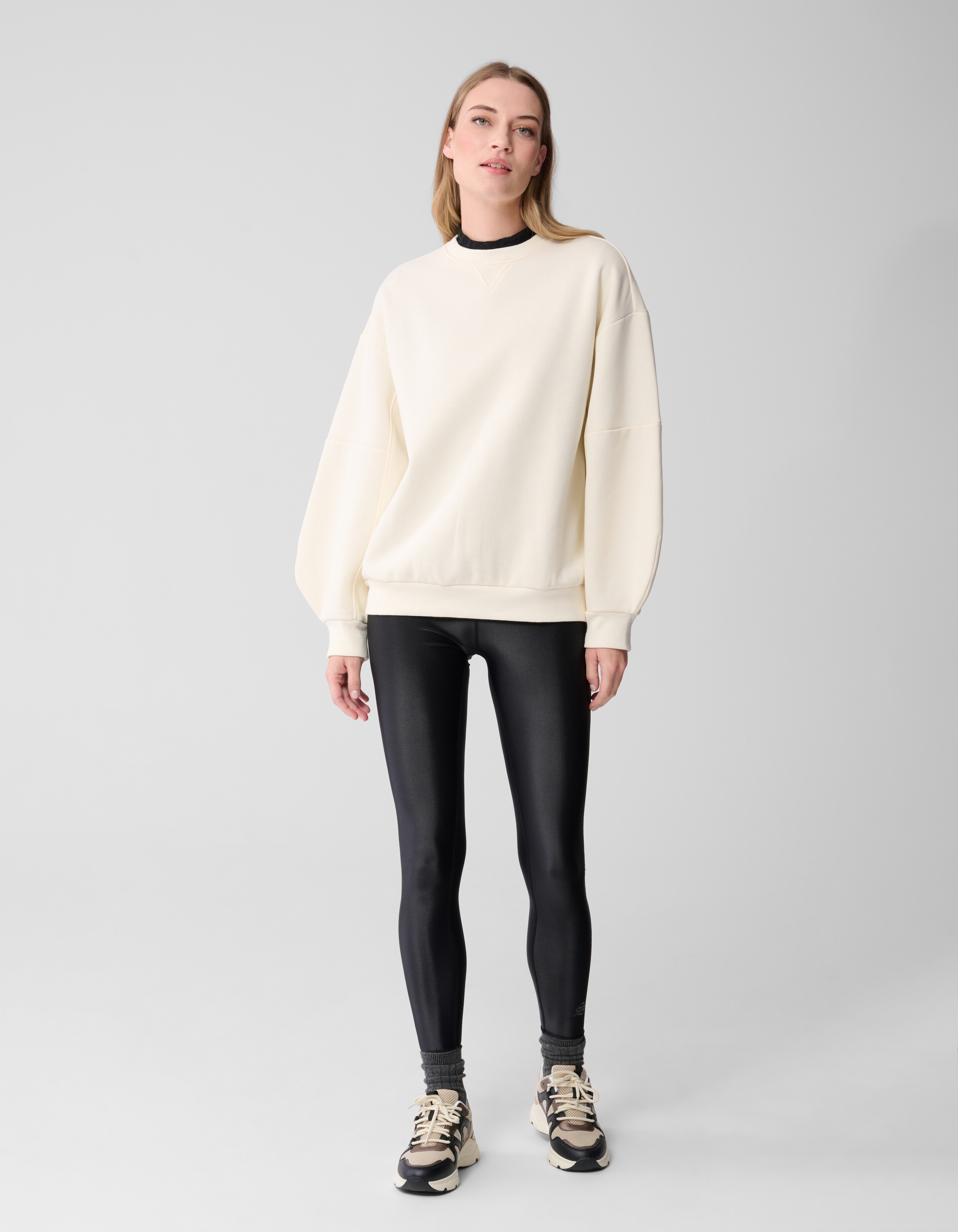 Pullover mit großen Ärmeln in Off White SHOEBY WOMEN