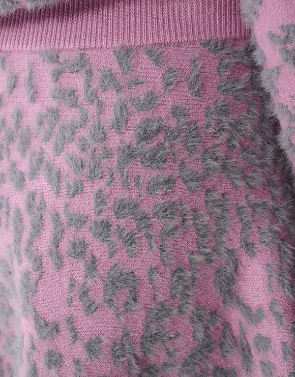 Leopard Knit Rok Roz SHOEBY GIRLS