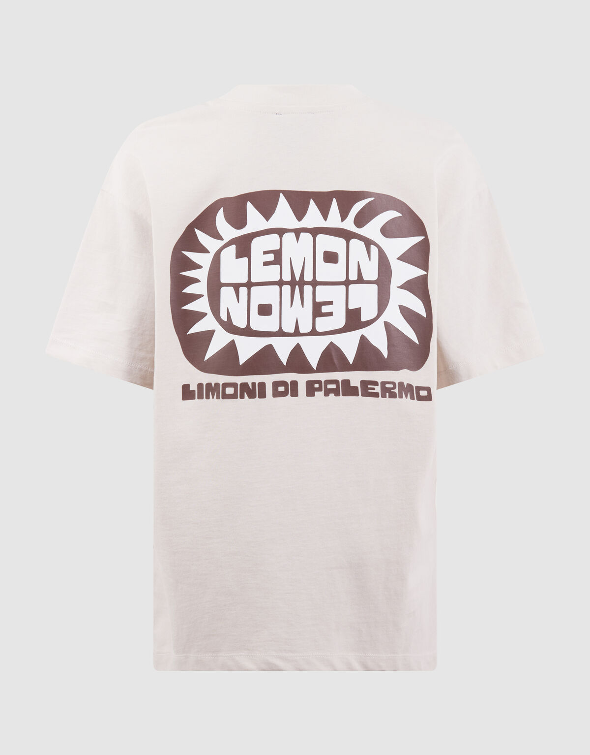 Zitronen-Kunst T-Shirt Beige SHOEBY BOYS