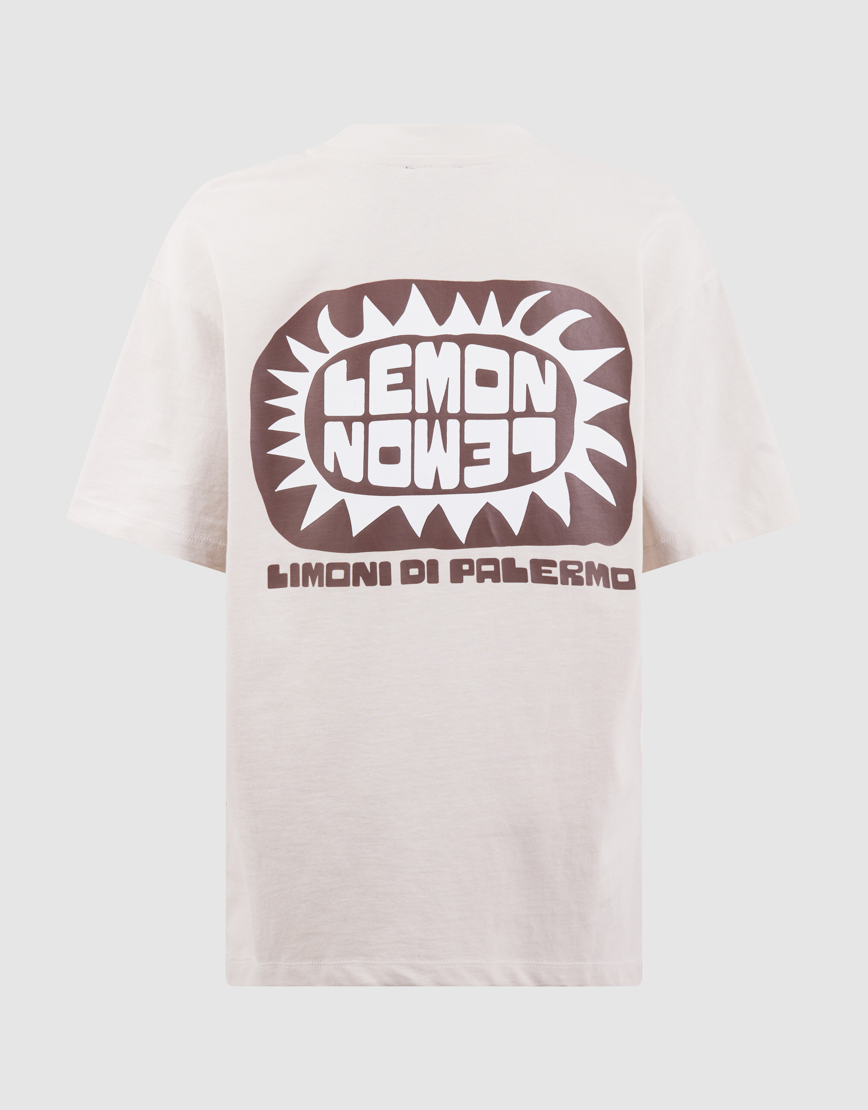 Zitronen-Kunst T-Shirt Beige SHOEBY BOYS