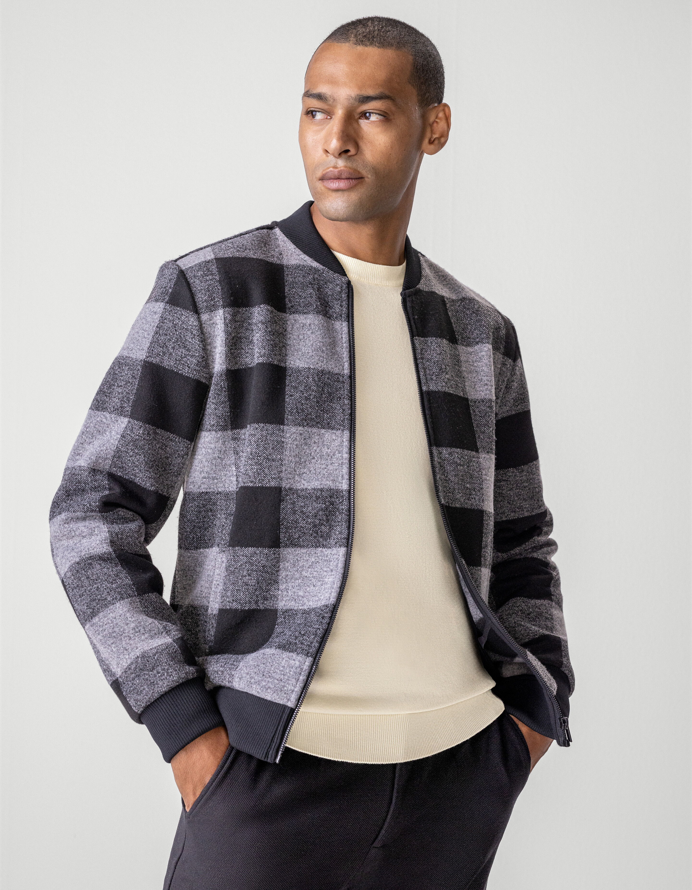 Pullover mit Rundhalsausschnitt Off White SHOEBY MEN