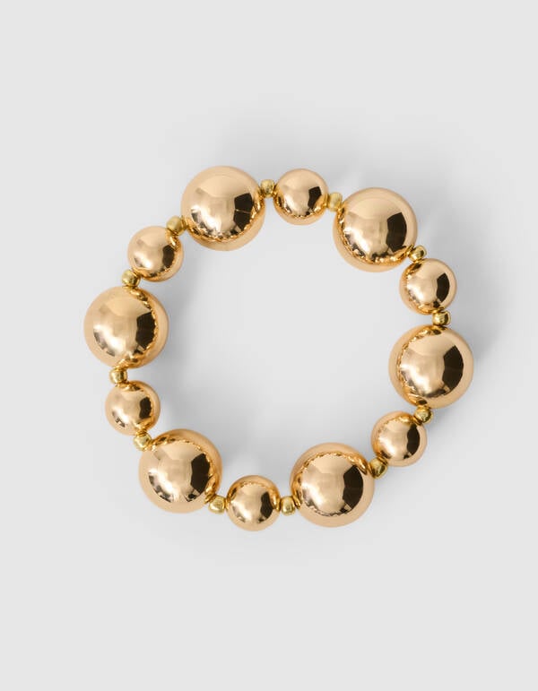 Perlenarmband Gold SHOEBY ACCESSOIRES