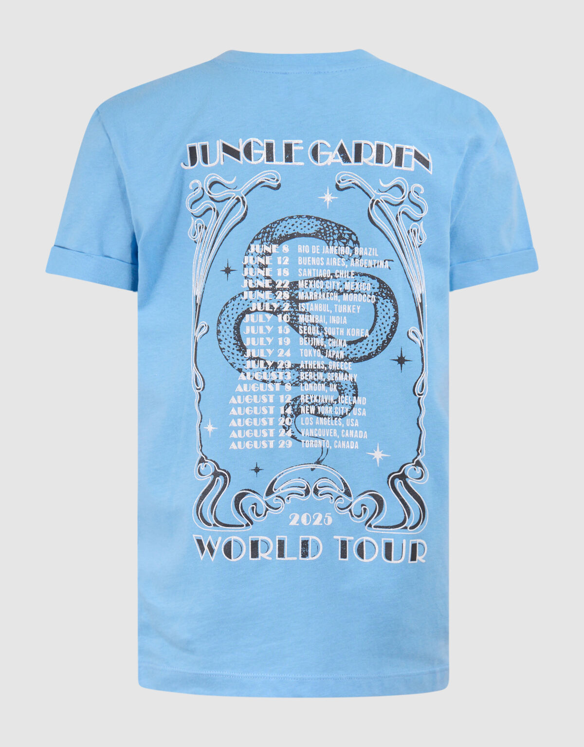 Kunstwerk T-shirt Blau SHOEBY GIRLS
