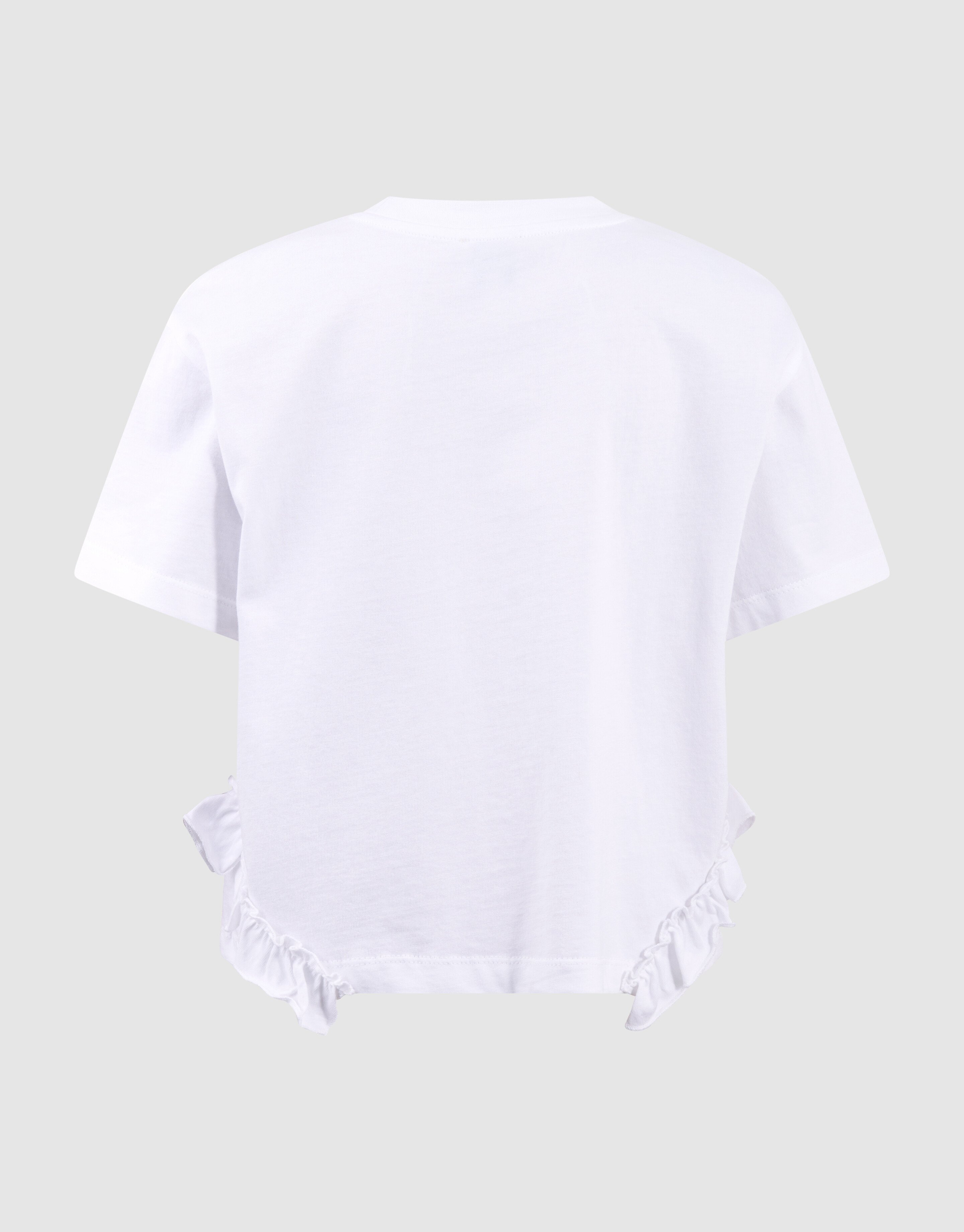 Ruffle Pineapple T-Shirt Wei&szlig; SHOEBY GIRLS