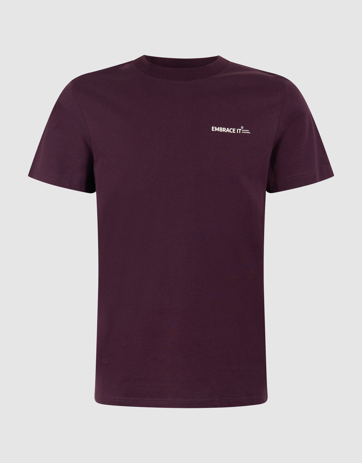 Embrace Artwork T-Shirt Dark Red SHOEBY MEN