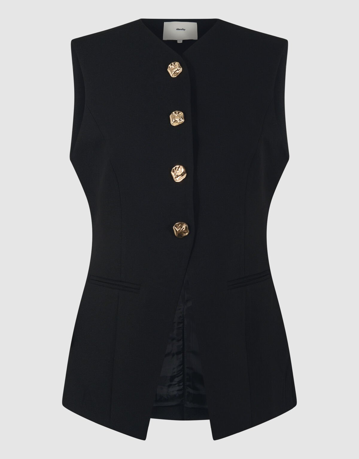 Sanduhr-Weste Schwarz SHOEBY WOMEN