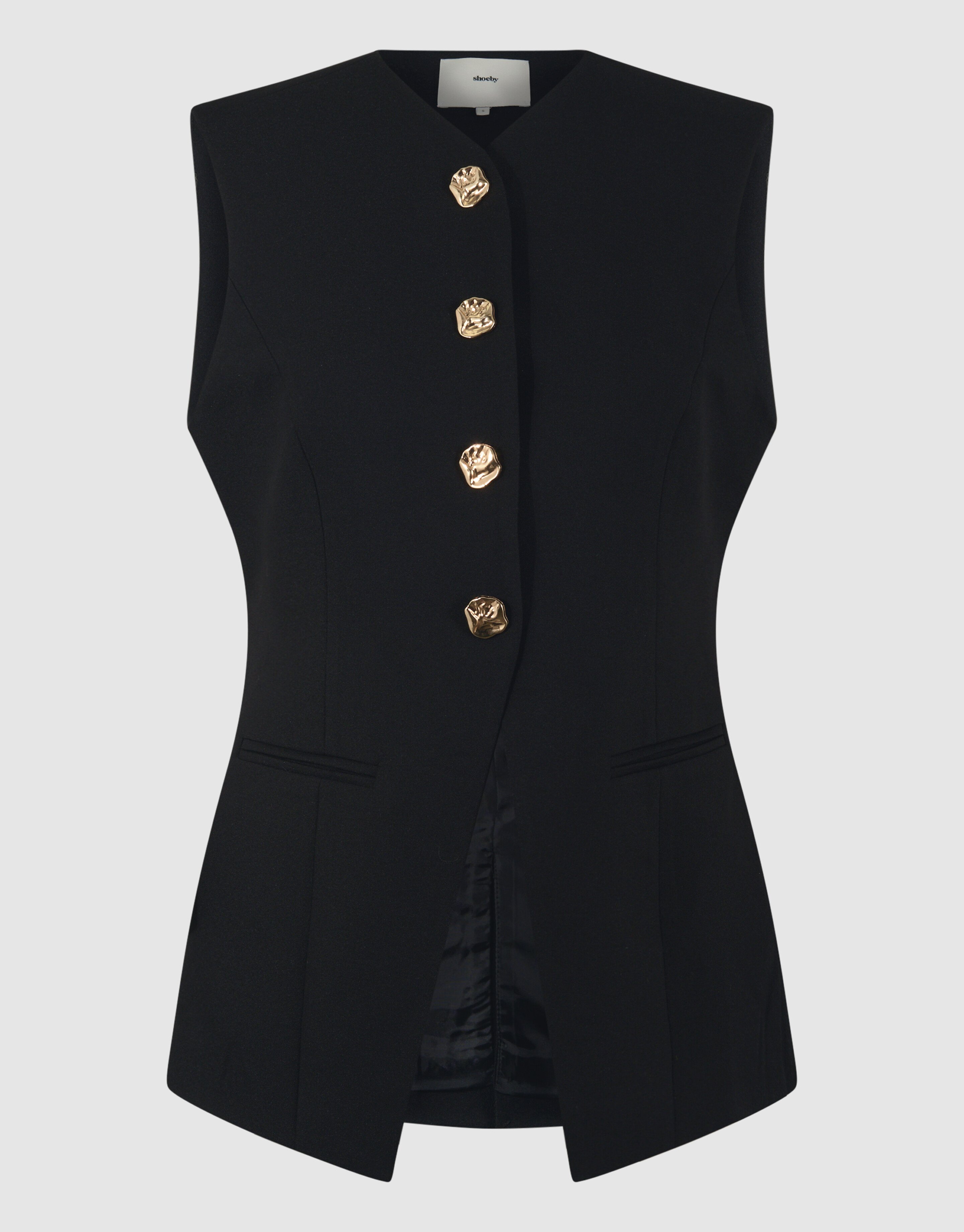 Sanduhr-Weste Schwarz SHOEBY WOMEN