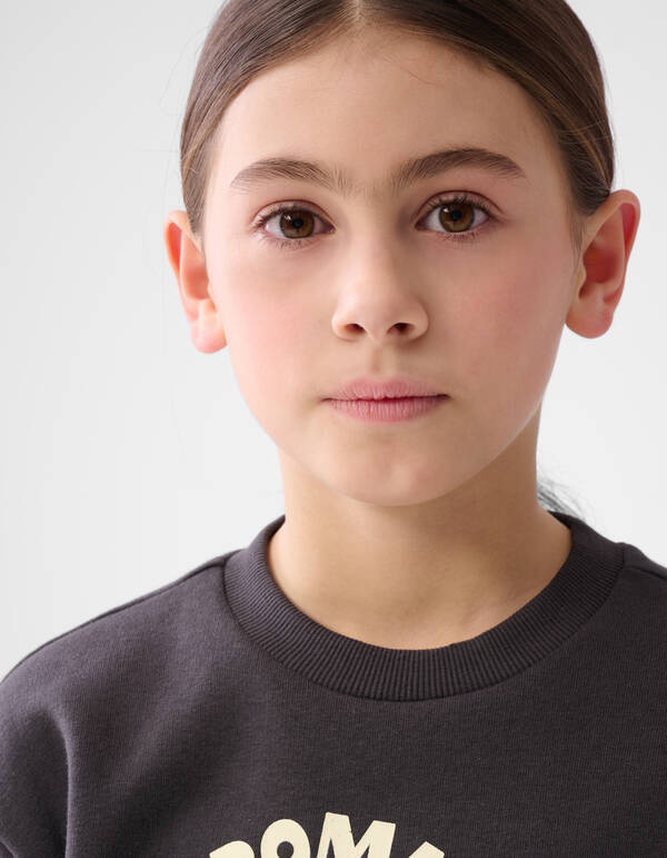 Artwork Pullover Dunkelgrau SHOEBY GIRLS