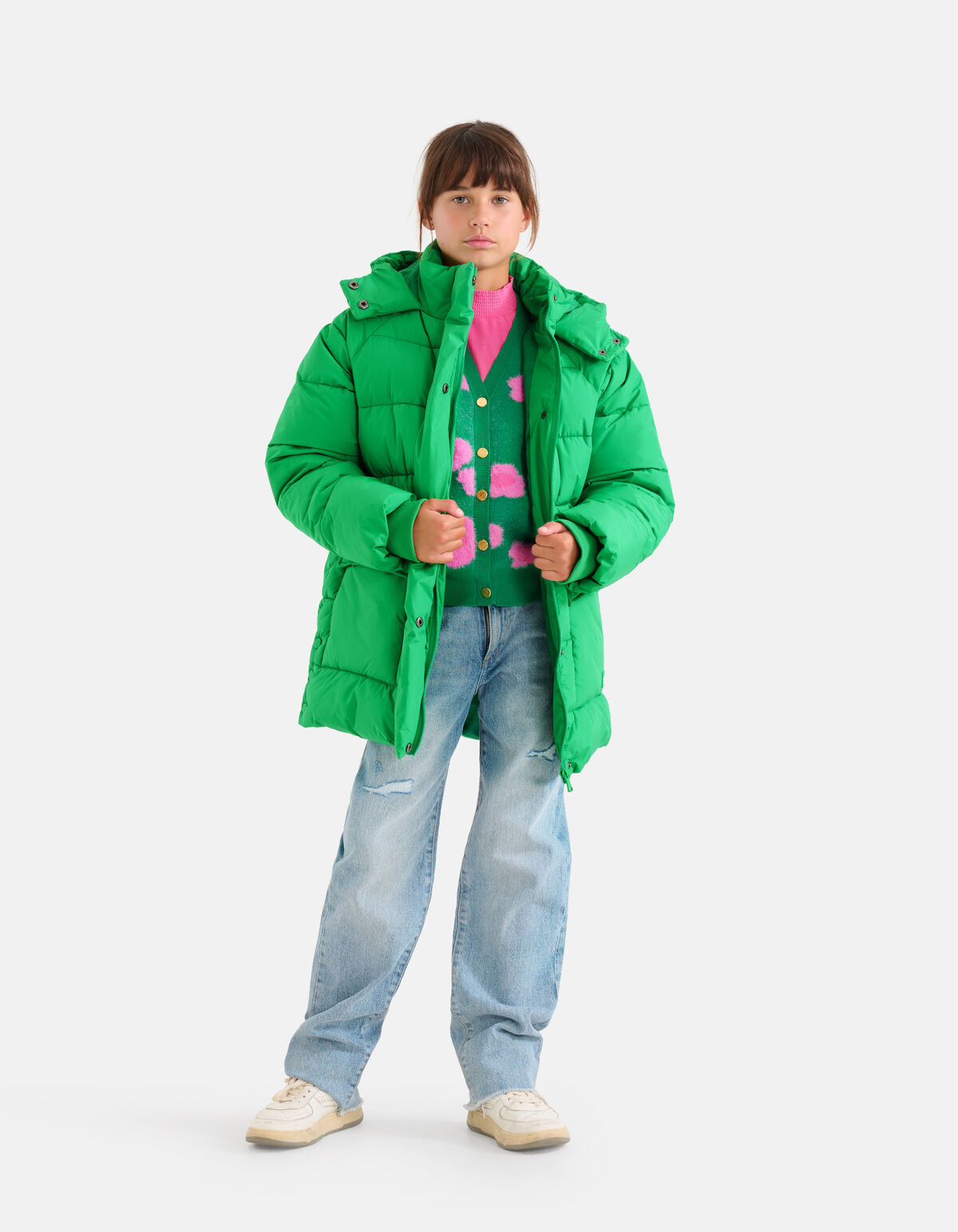 Steppjacke Grün SHOEBY GIRLS