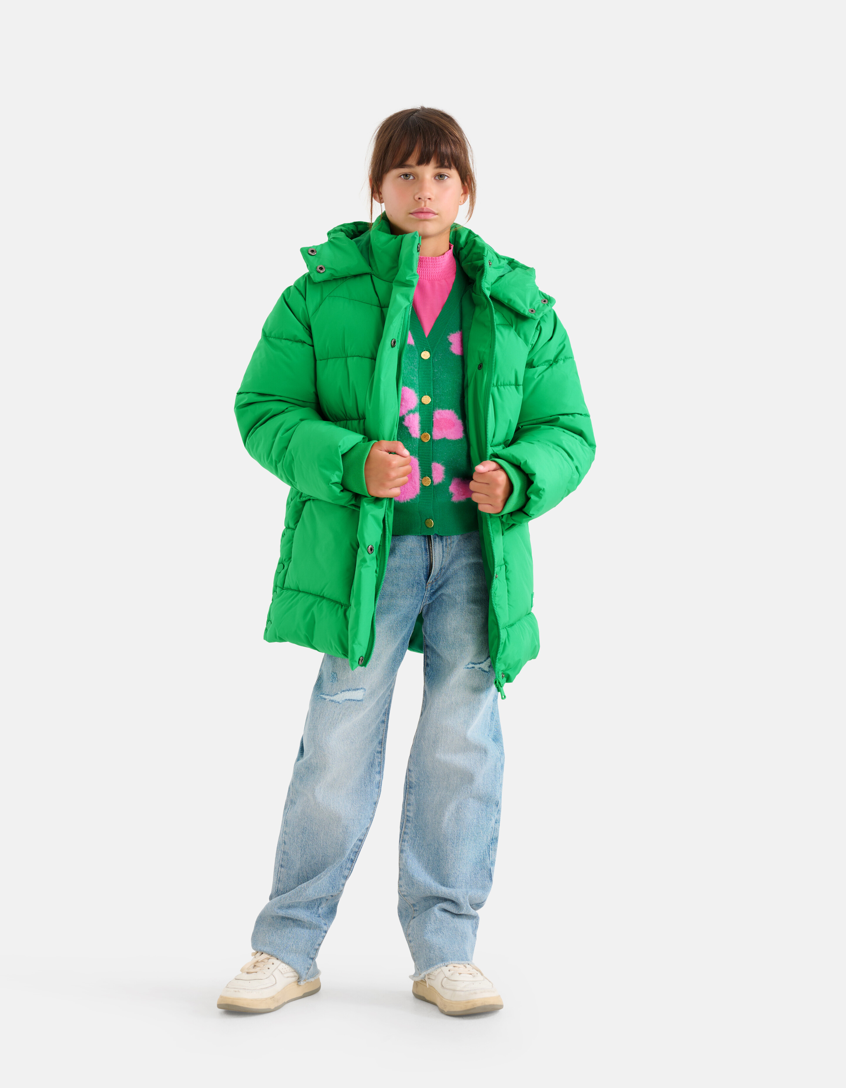 Steppjacke Grün SHOEBY GIRLS