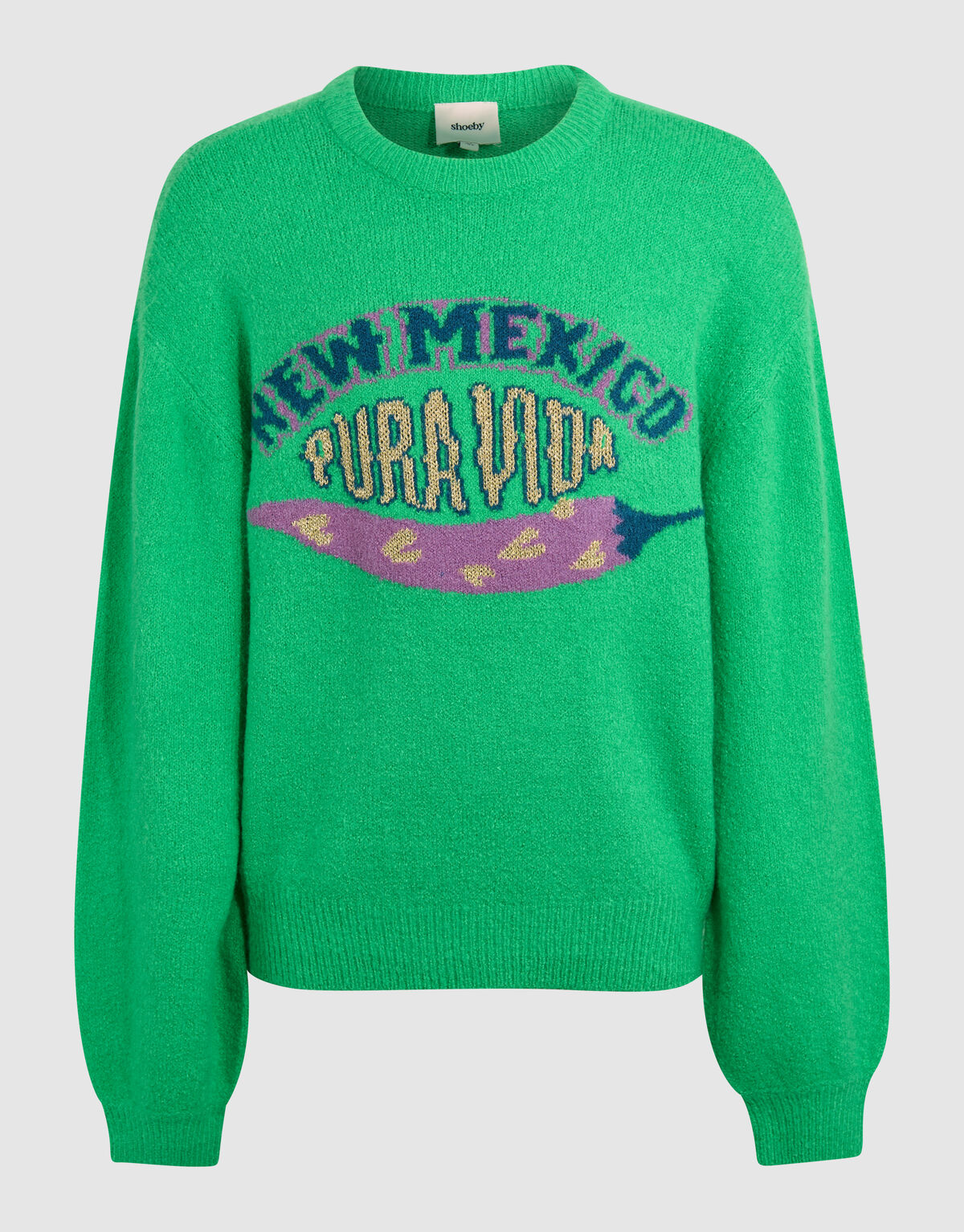 Pura Vida Artwork Pullover Grün SHOEBY GIRLS