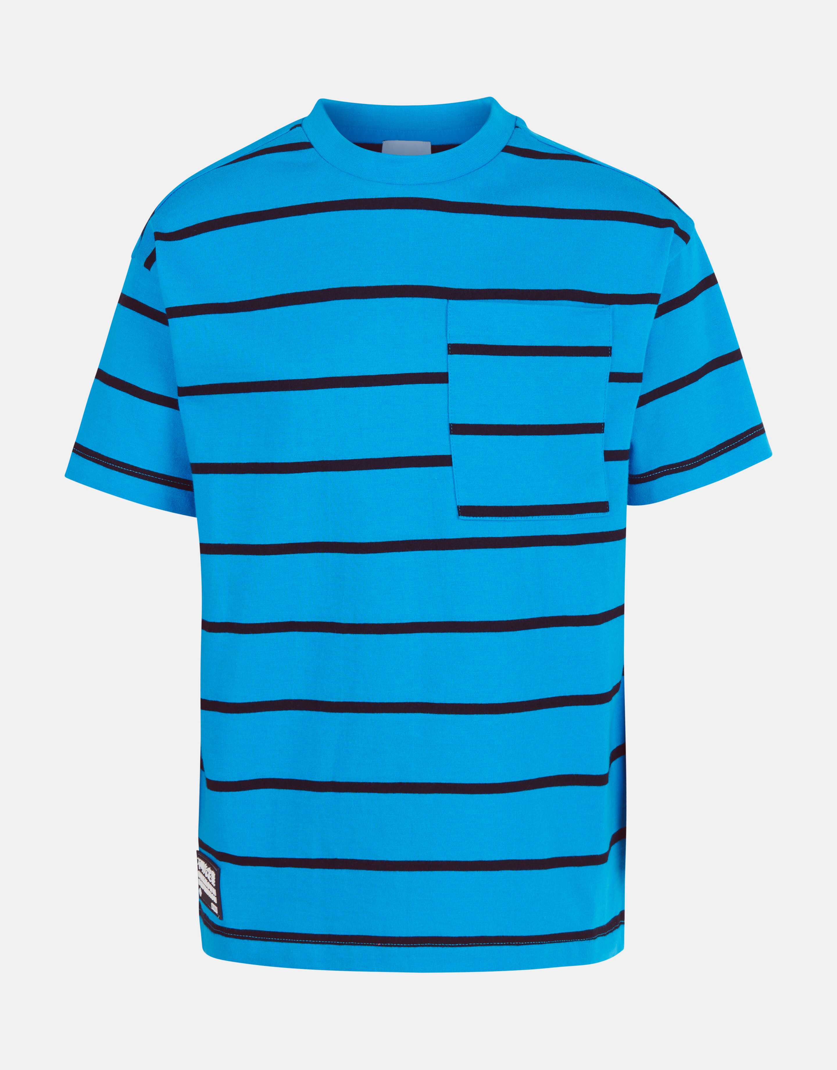 Gestreiftes T-Shirt Blau SHOEBY BOYS