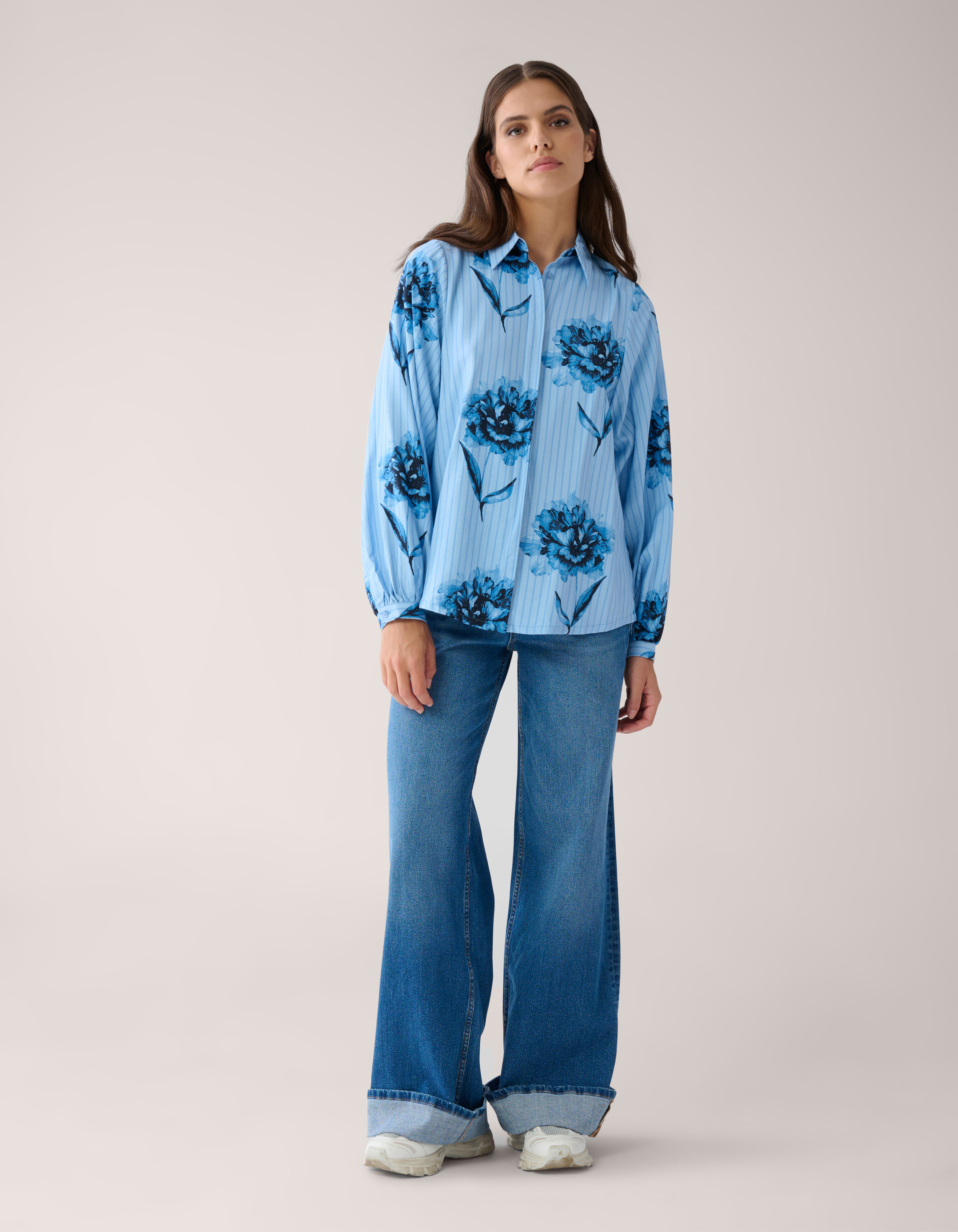 Bedruckte Bluse Blau von Mieke SHOEBY WOMEN