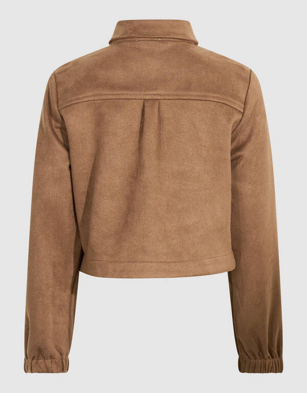 Suede Jacke Braun SHOEBY GIRLS