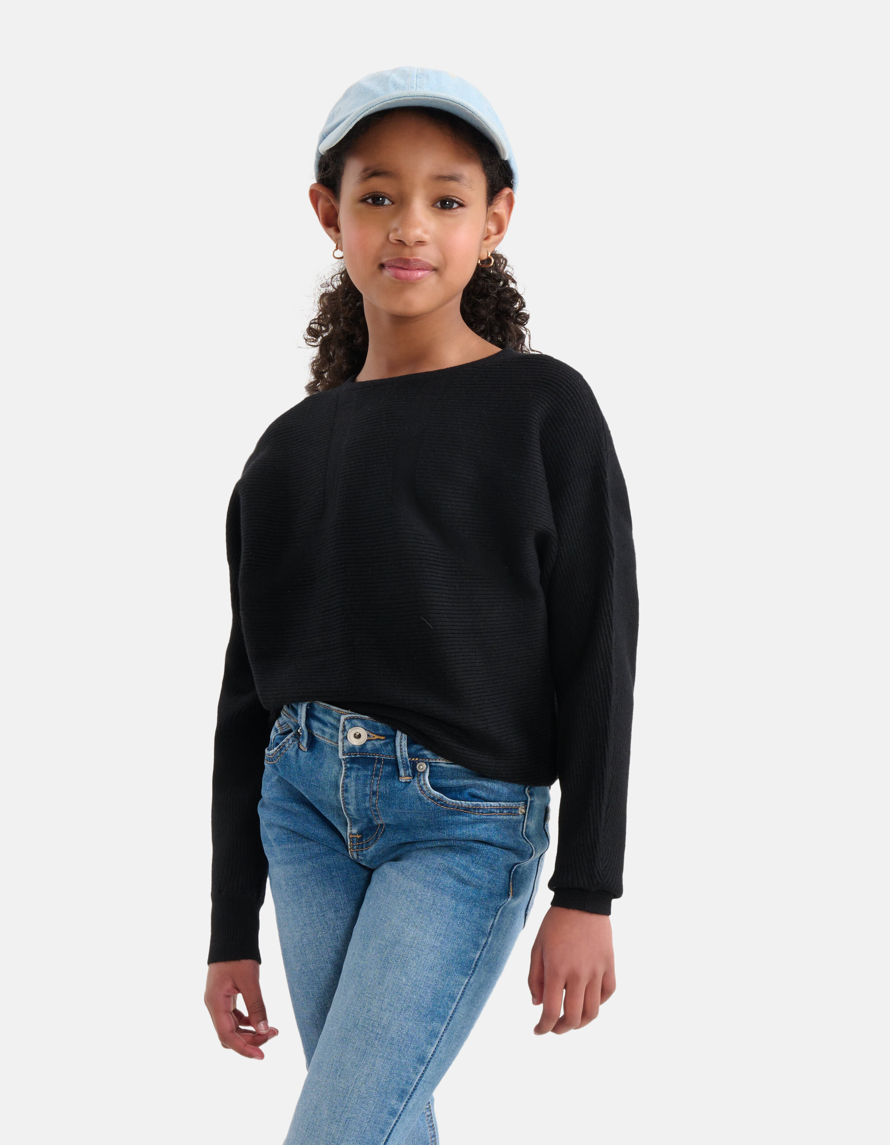 Oversized Pullover Schwarz SHOEBY GIRLS