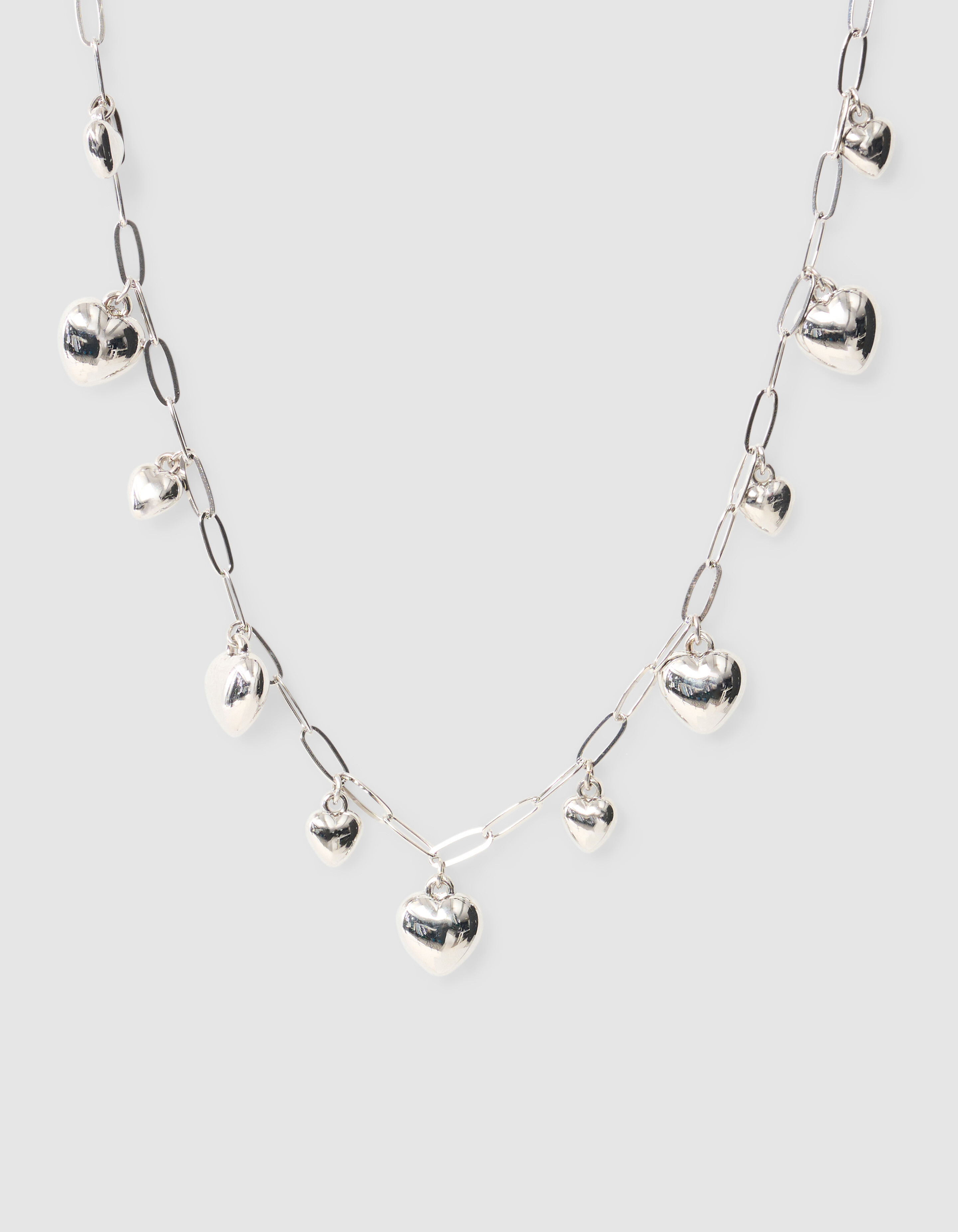 Herz-Halskette Silber SHOEBY ACCESSOIRES
