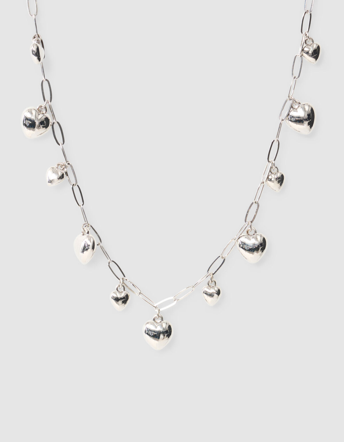 Herz-Halskette Silber SHOEBY ACCESSOIRES