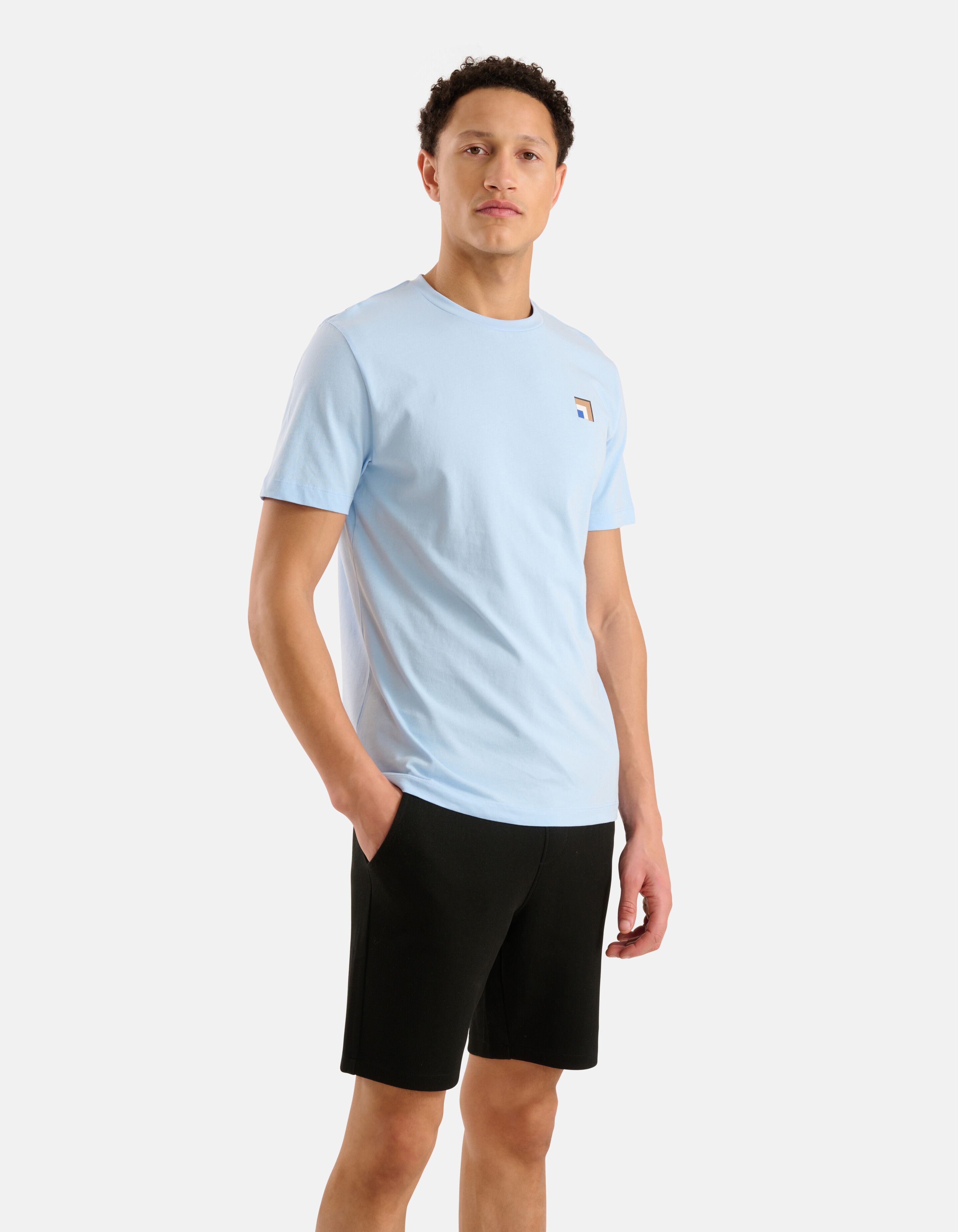 Artwork T-shirt Hellblau SHOEBY MEN