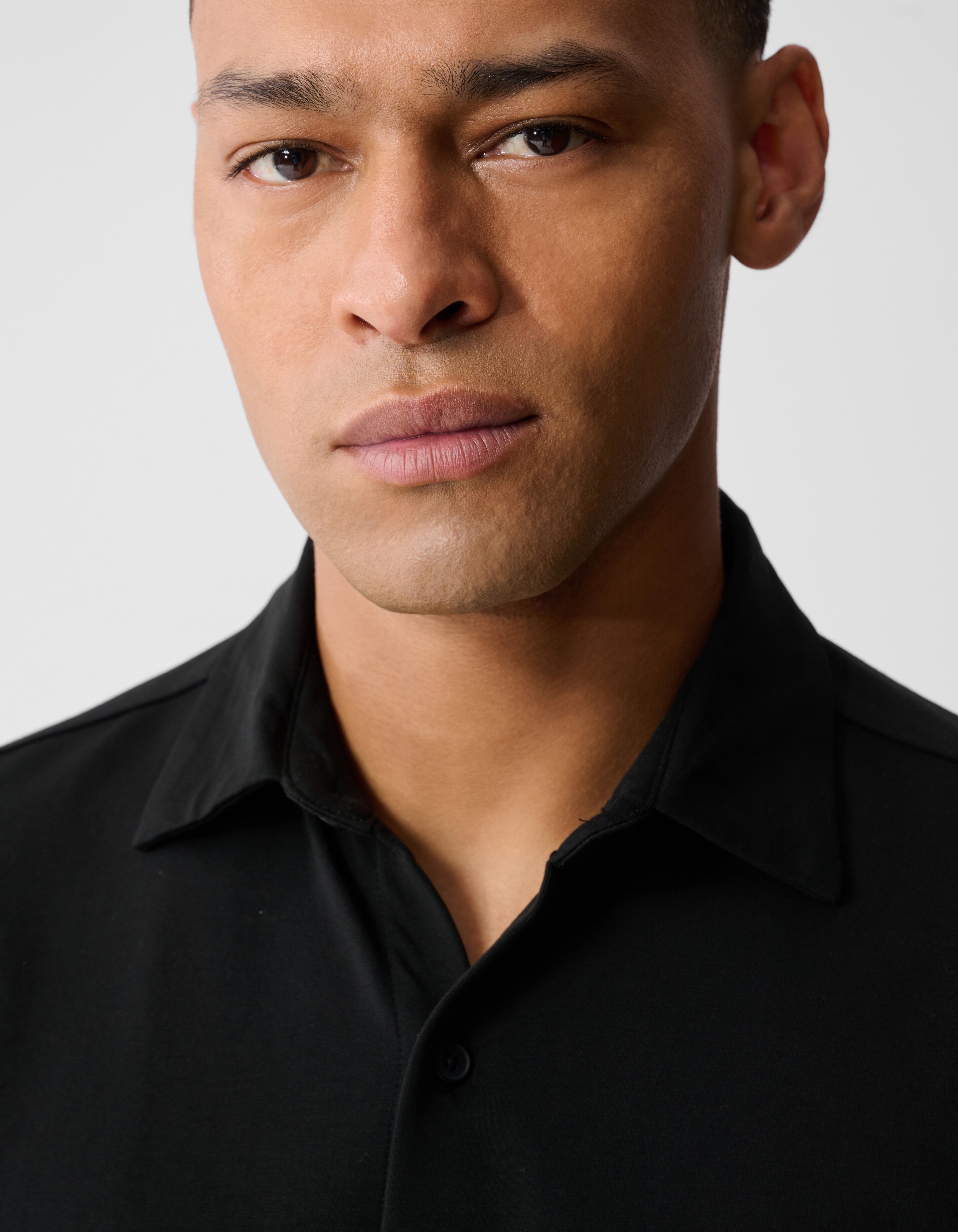 Jersey-T-Shirt Schwarz SHOEBY MEN