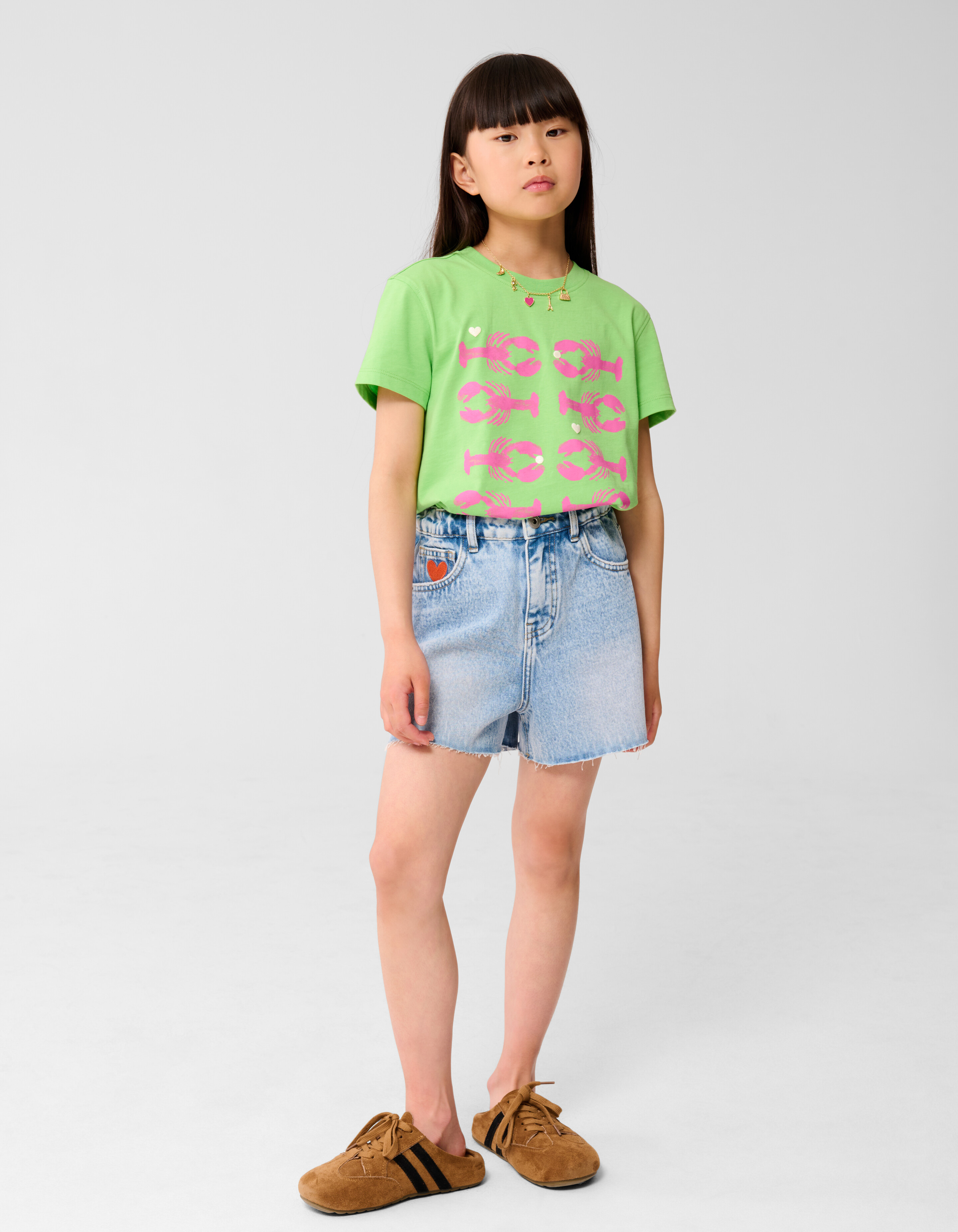 Stickerei kurz gebleicht SHOEBY GIRLS