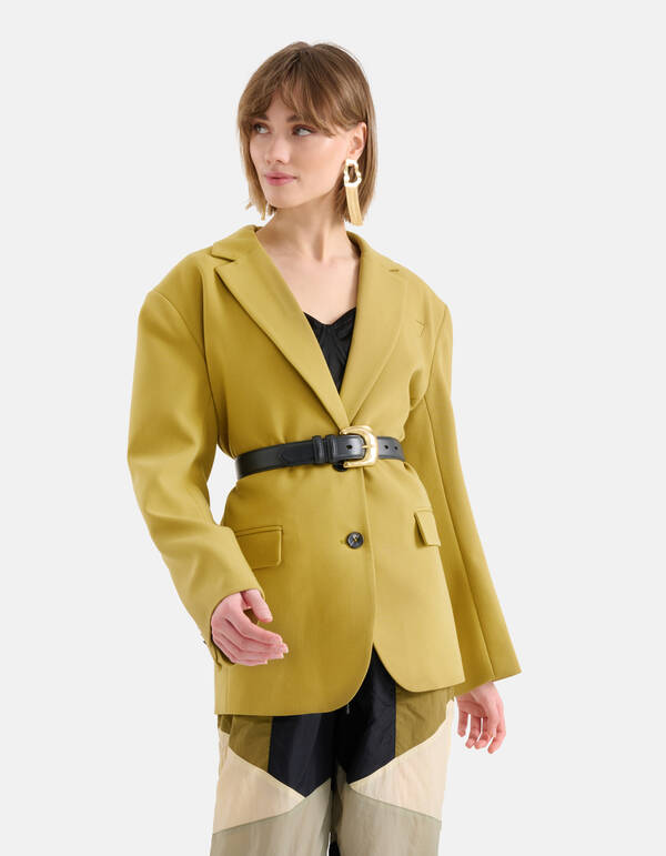 Übergroßer Blazer Olivgrün SHOEBY WOMEN