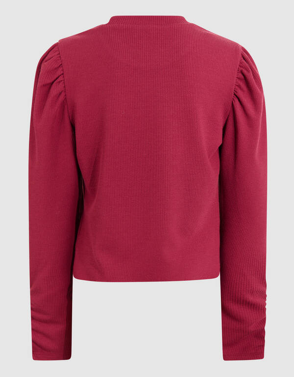 Puff Top Dunkelrot SHOEBY GIRLS