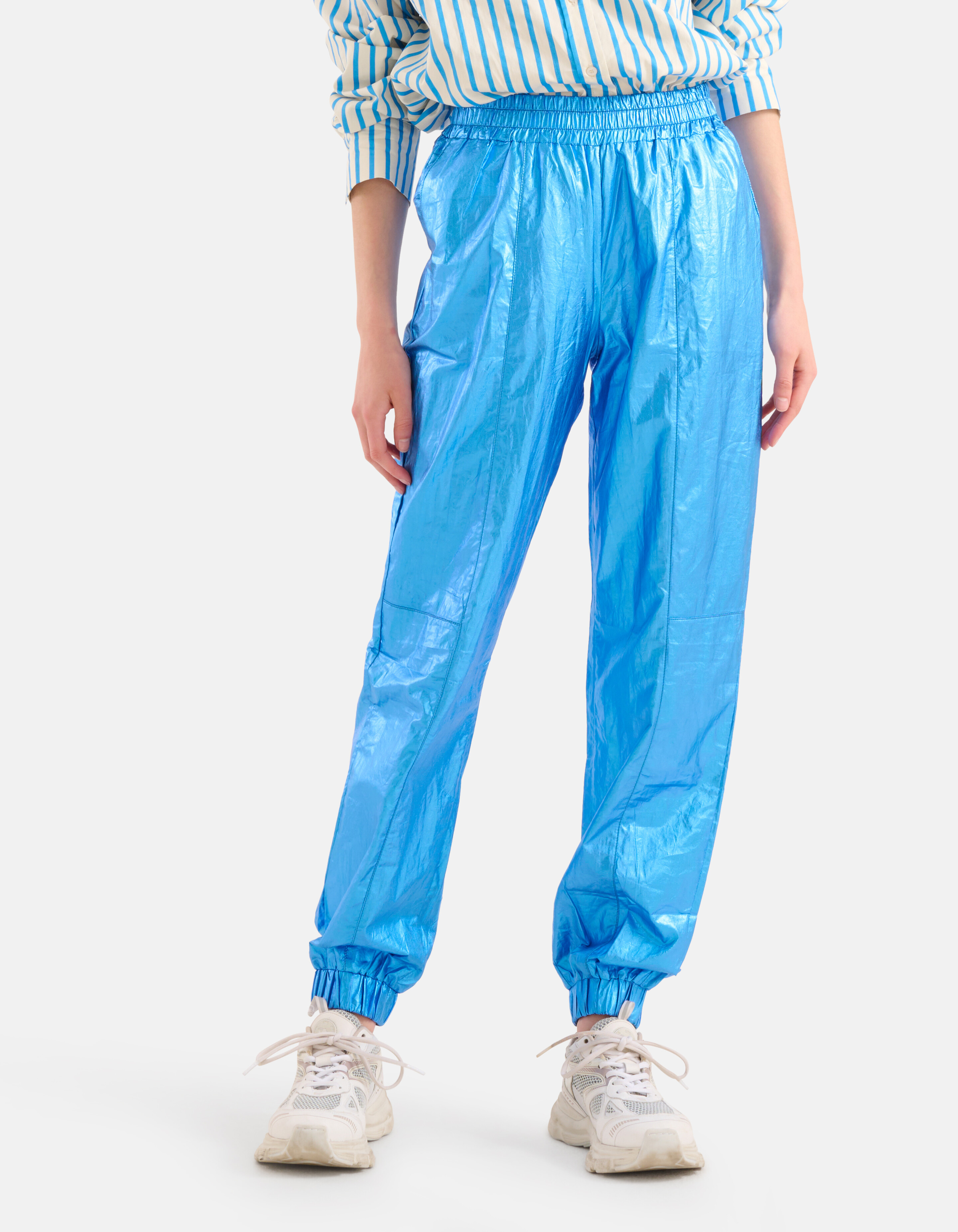 Metallischer Jogger Blau SHOEBY WOMEN
