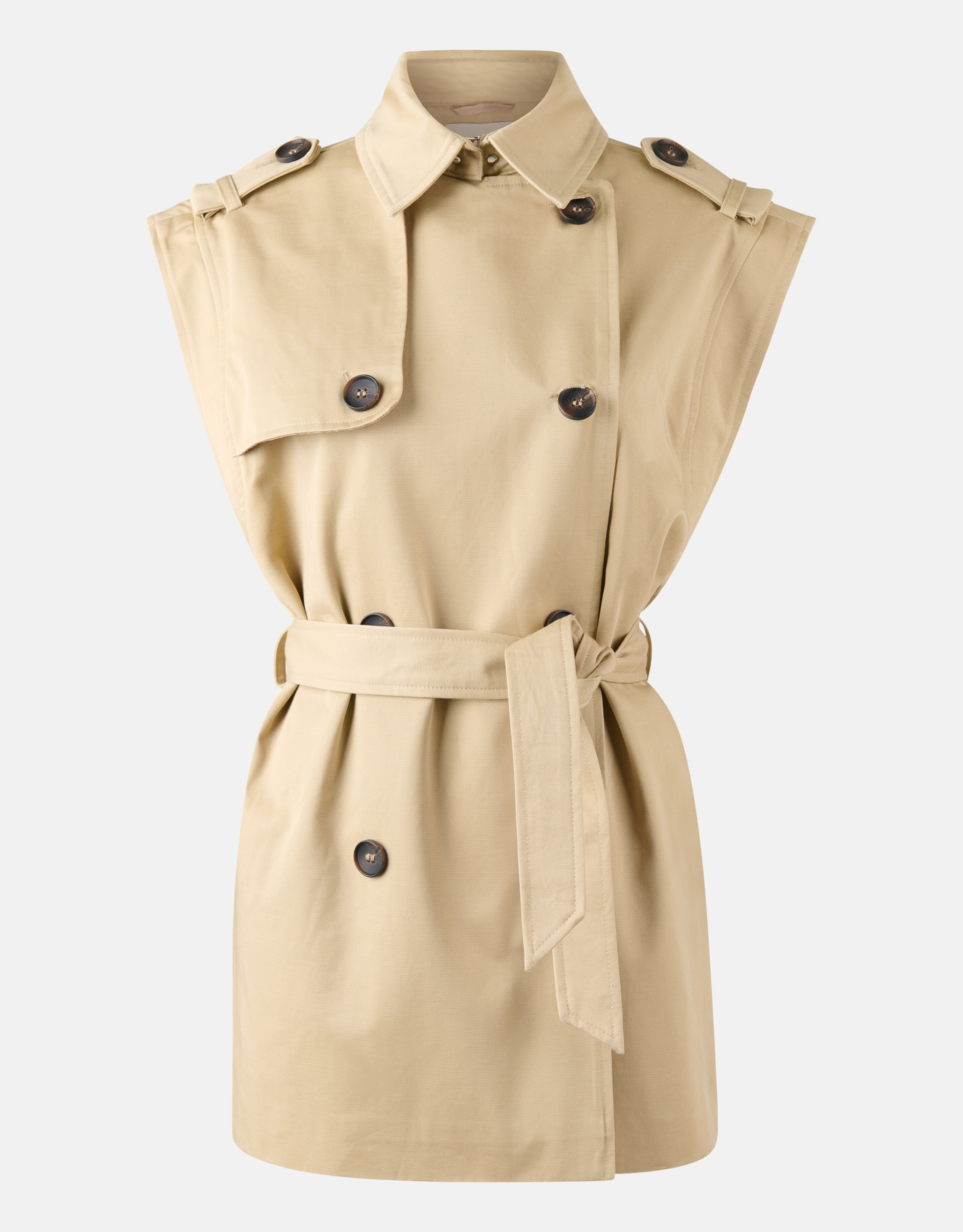 Ärmelloser Trenchcoat Beige SHOEBY WOMEN