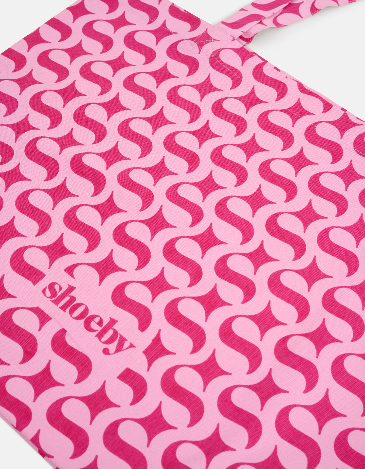 Shoeby Logo Shopper Rosa SHOEBY ACCESSOIRES