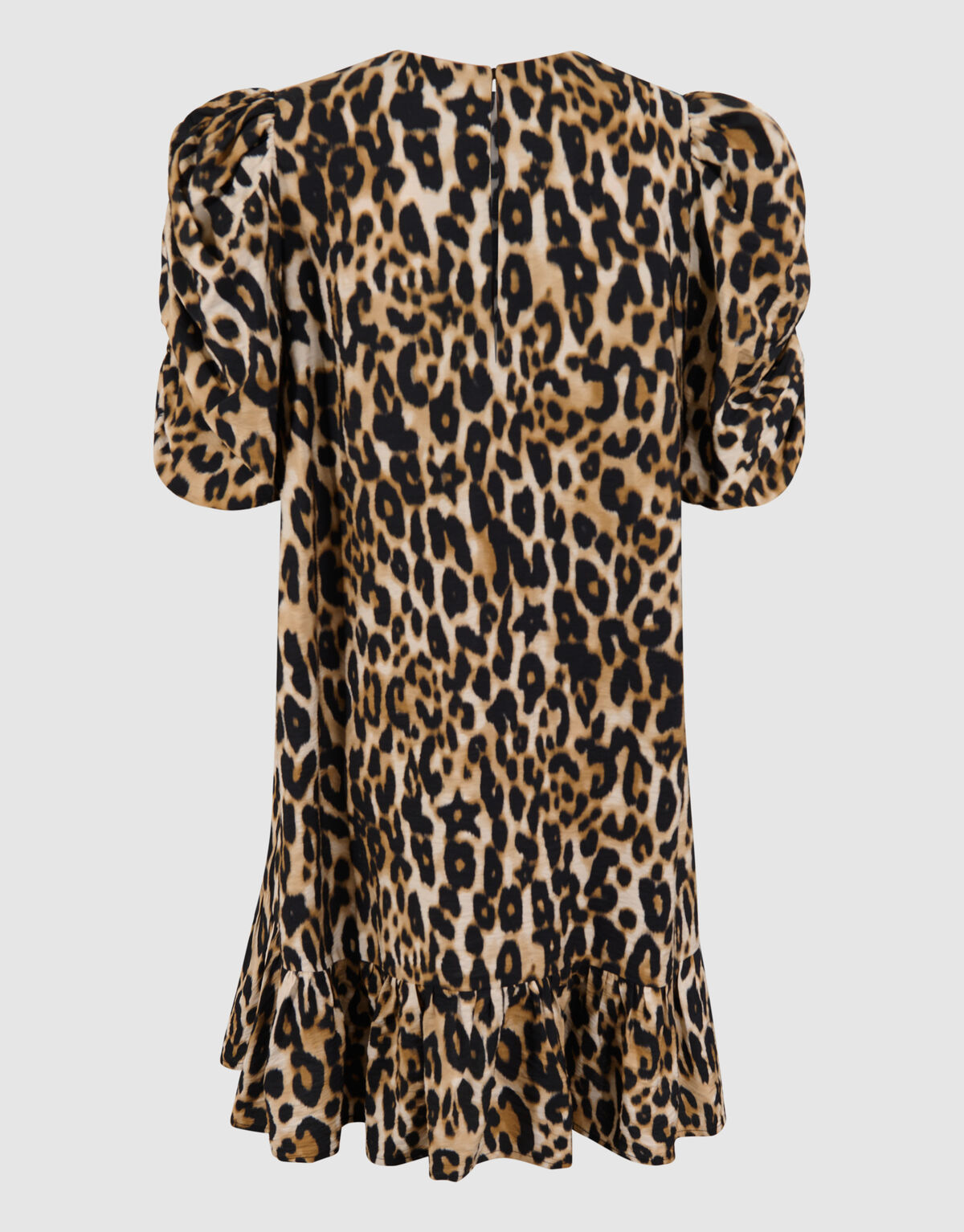 Bedrucktes Leopardenkleid Braun SHOEBY GIRLS