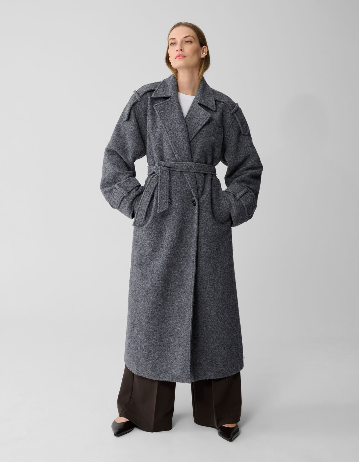 Trenchcoat Dunkelgrau Von Lonneke SHOEBY WOMEN