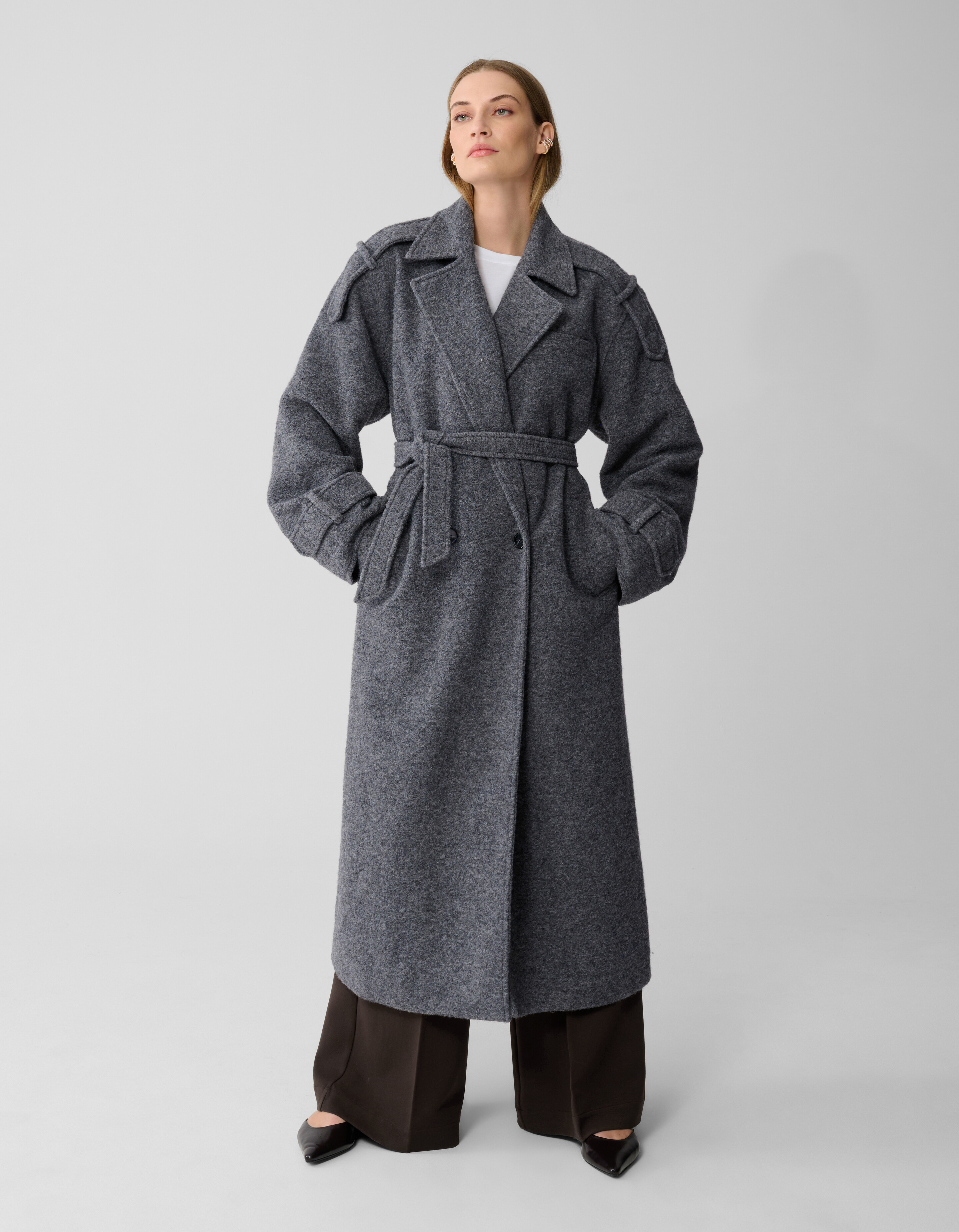 Trenchcoat Dunkelgrau Von Lonneke SHOEBY WOMEN
